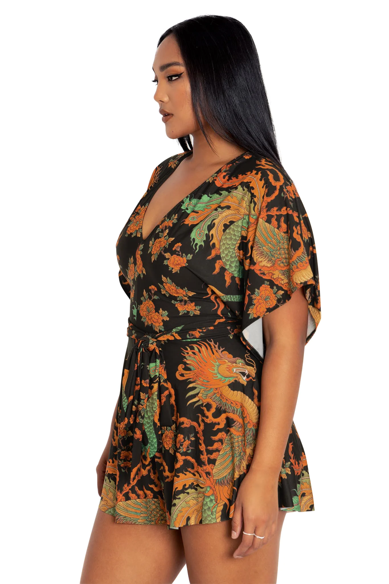 Dragon Rising  Slinky Playsuit - Image 8