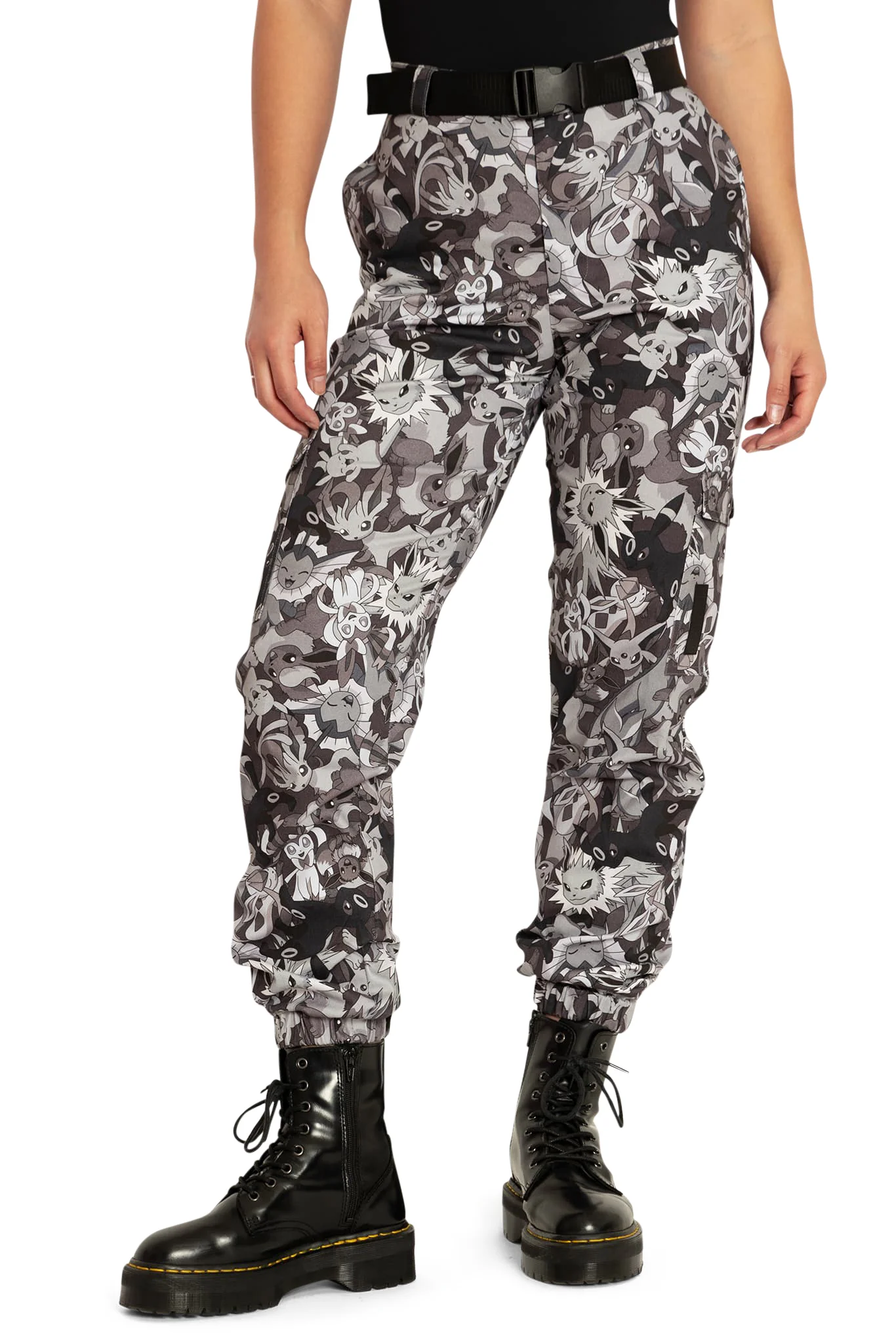 Eevee Evolution Camo Cargo Pants - Image 6
