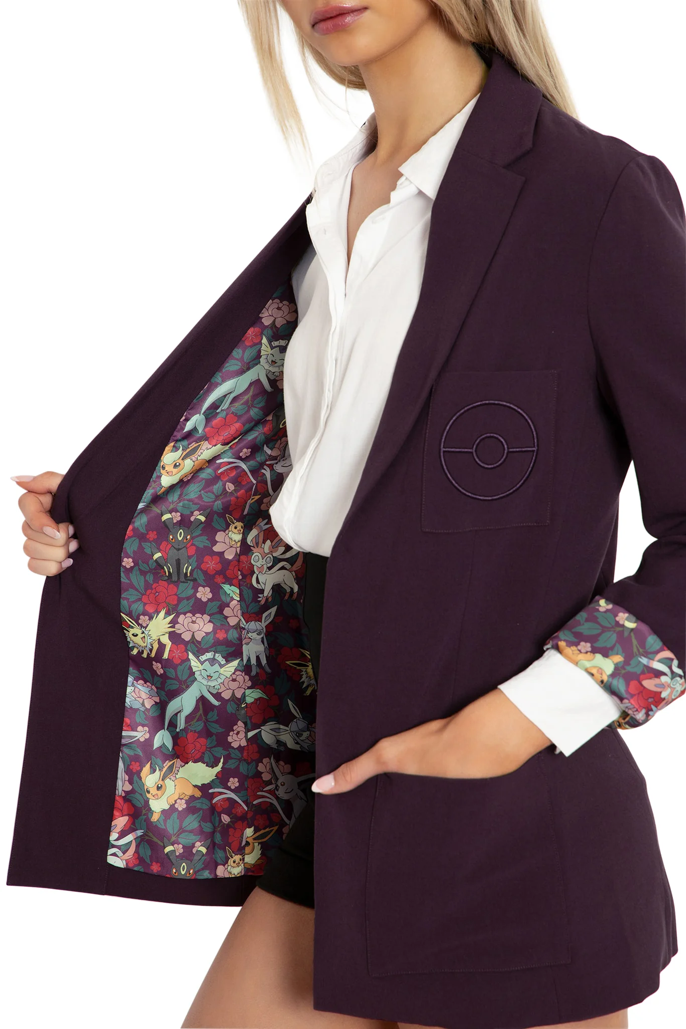 Eevee Evolution Floral Blazer - Image 3