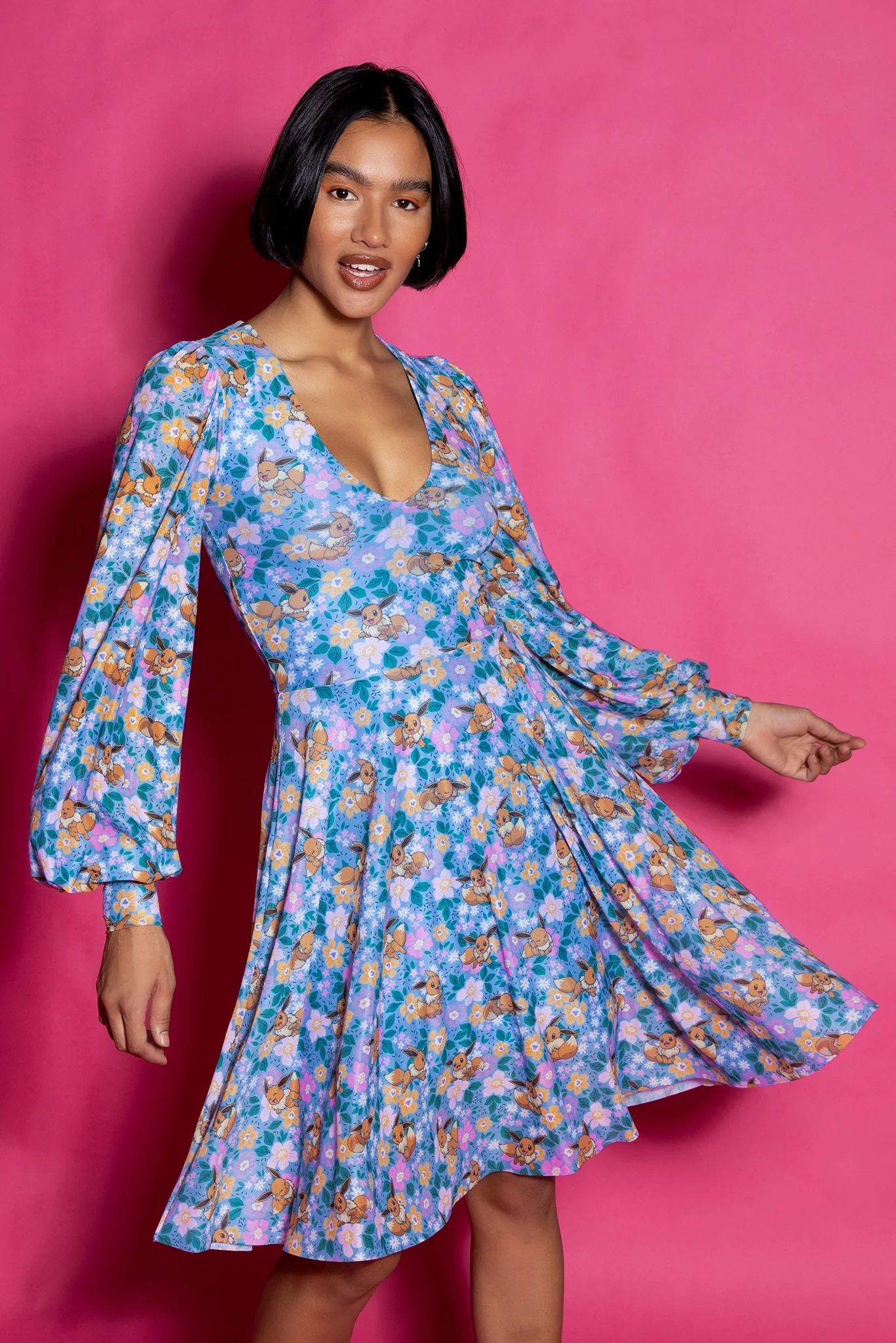 Eevee Garden Longline Romance Dress - Image 5