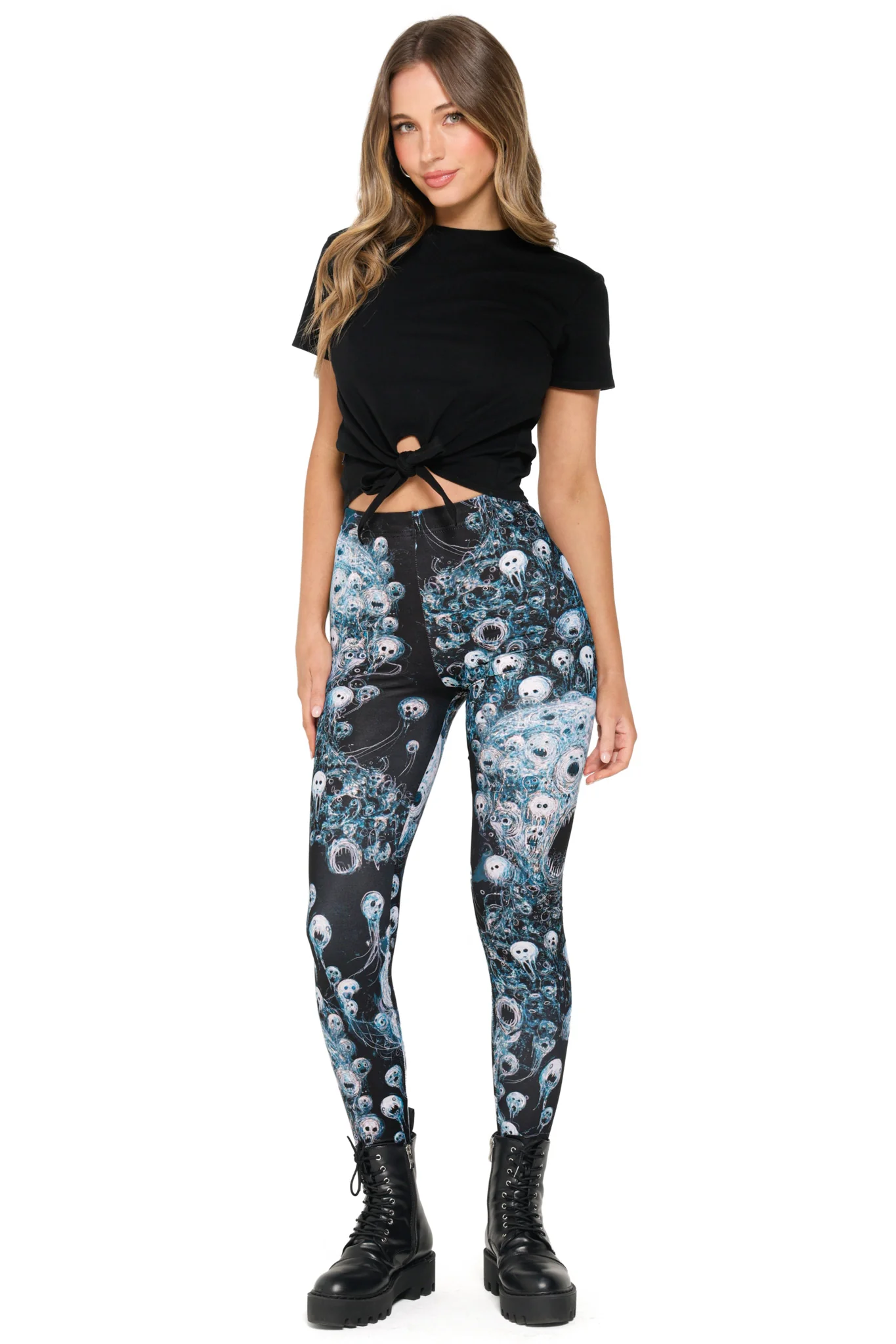 Energy Bubbles High Waisted Leggings - Image 4