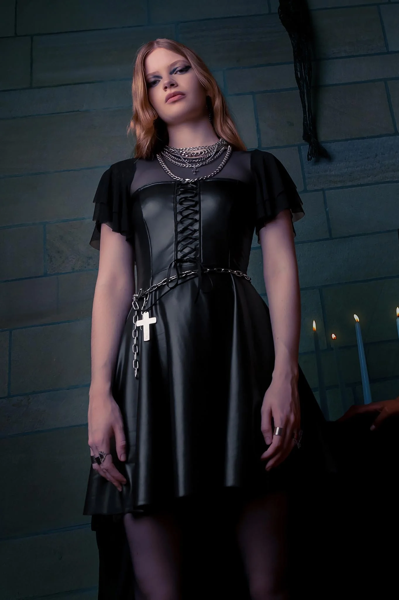 Entity Corset Skater Dress - Image 5
