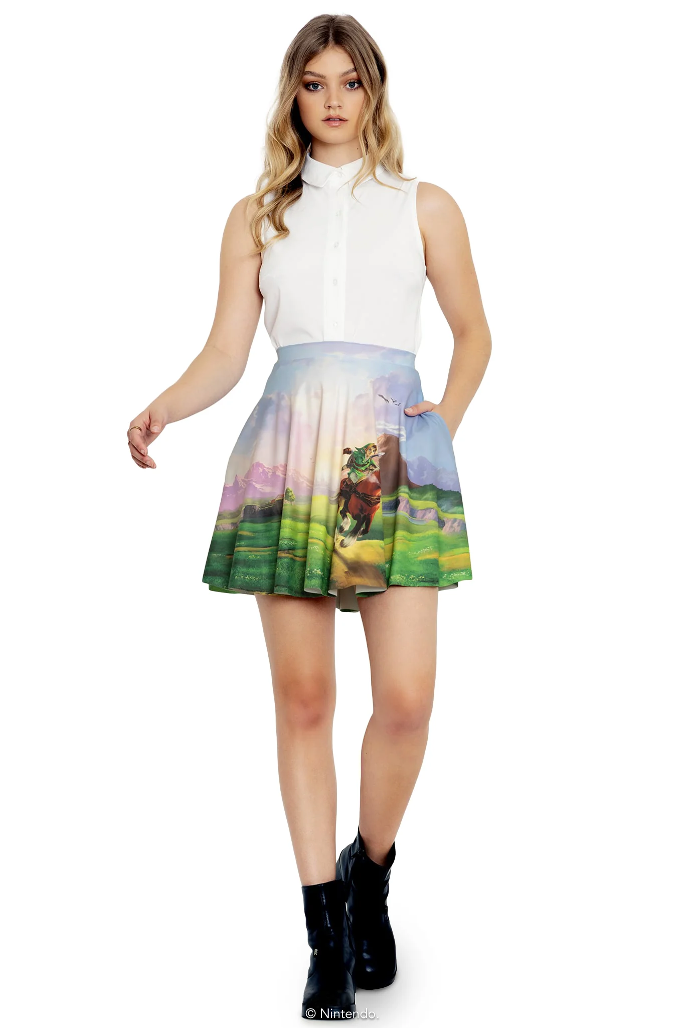 Epona Pocket Skater Skirt - Image 5