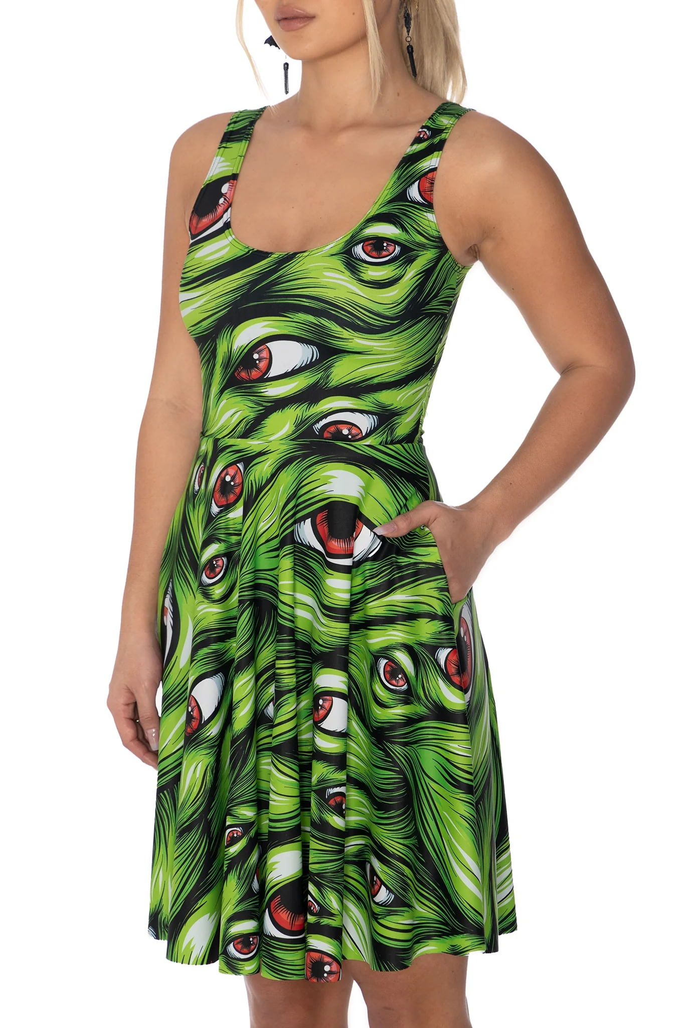 Eye On You Scoop Longline Dress - Image 3