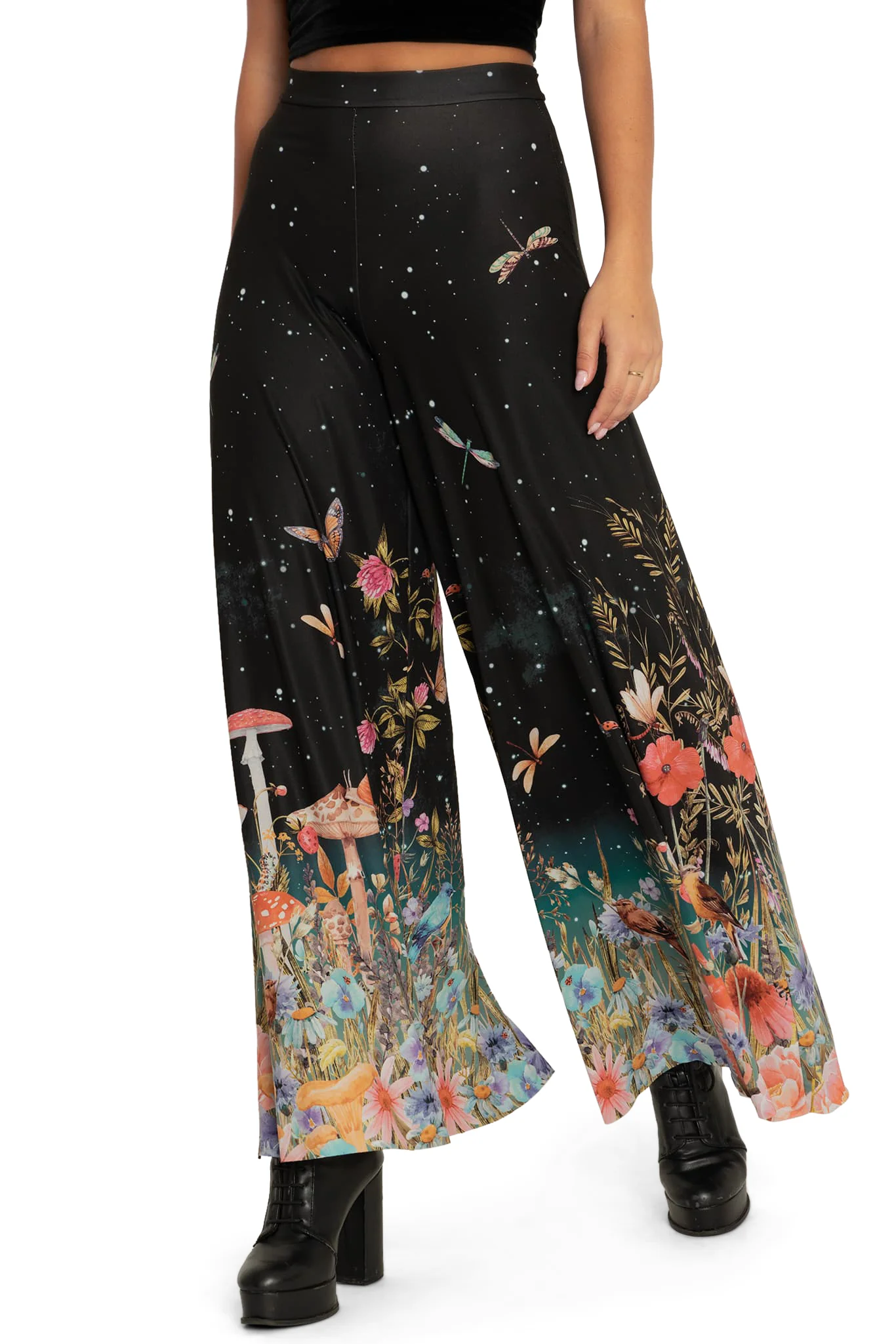 Fairytale Floral Palazzo Pants - Image 5