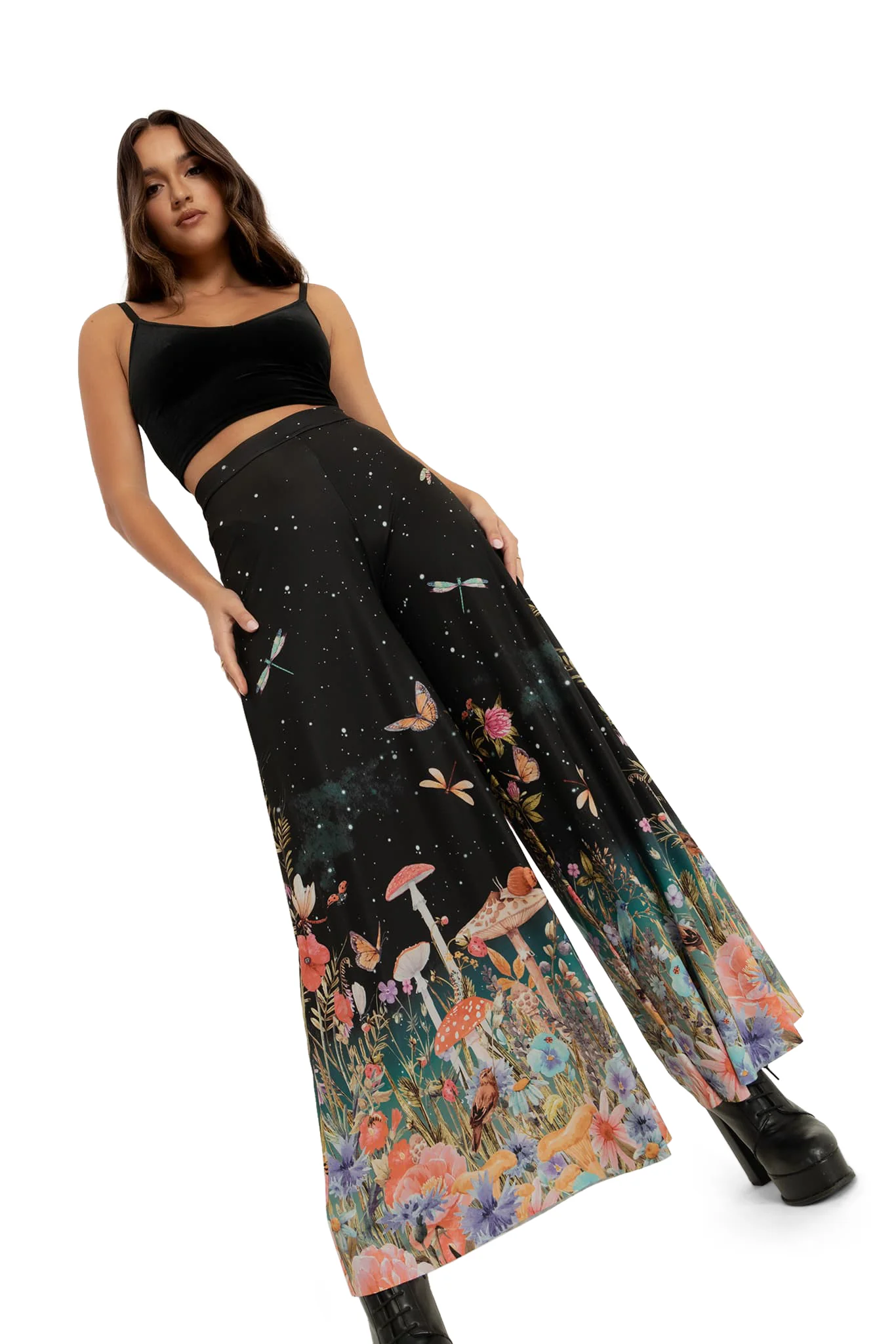 Fairytale Floral Palazzo Pants - Image 6