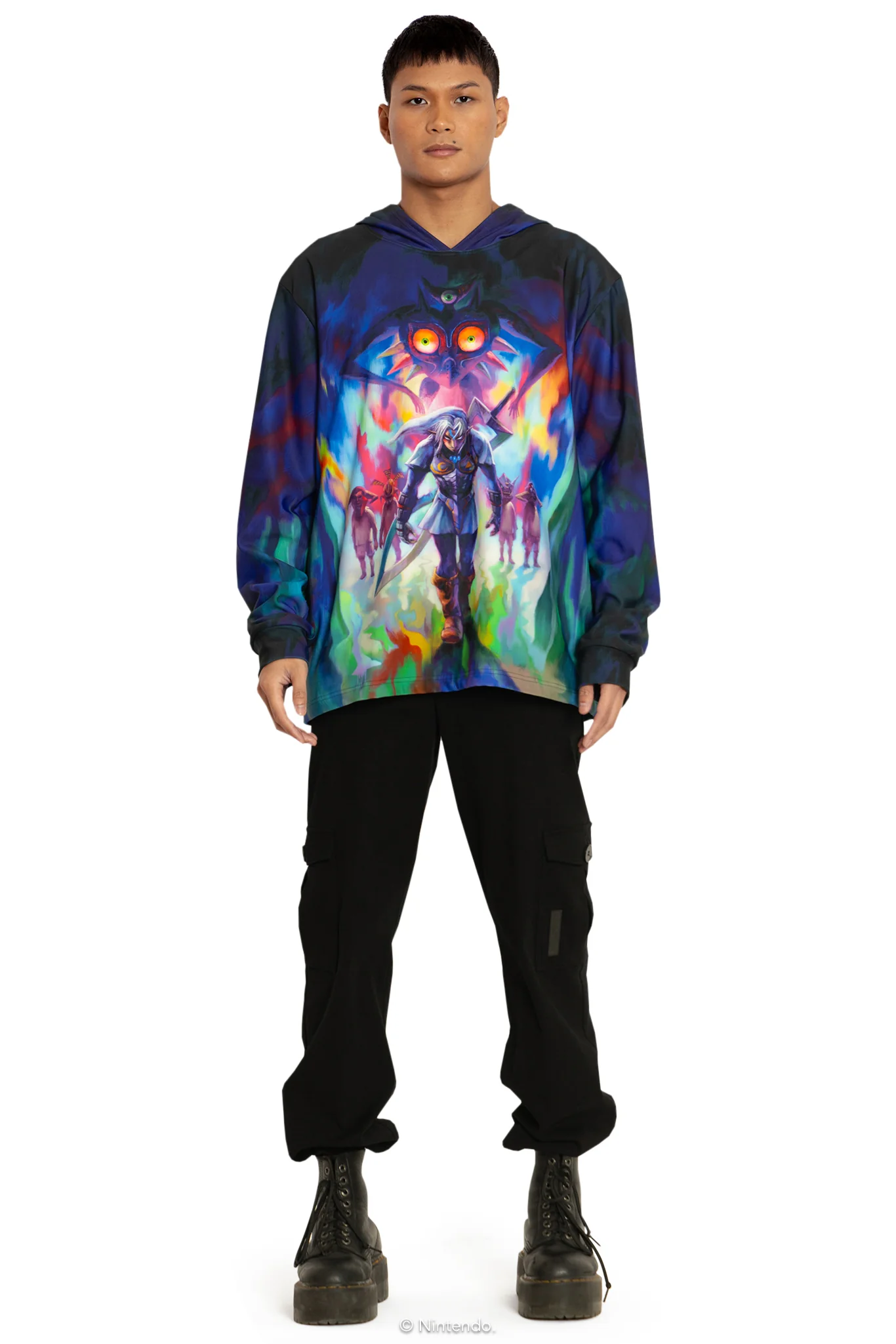 Fierce Deity Link Hoodie Sweater - Image 4