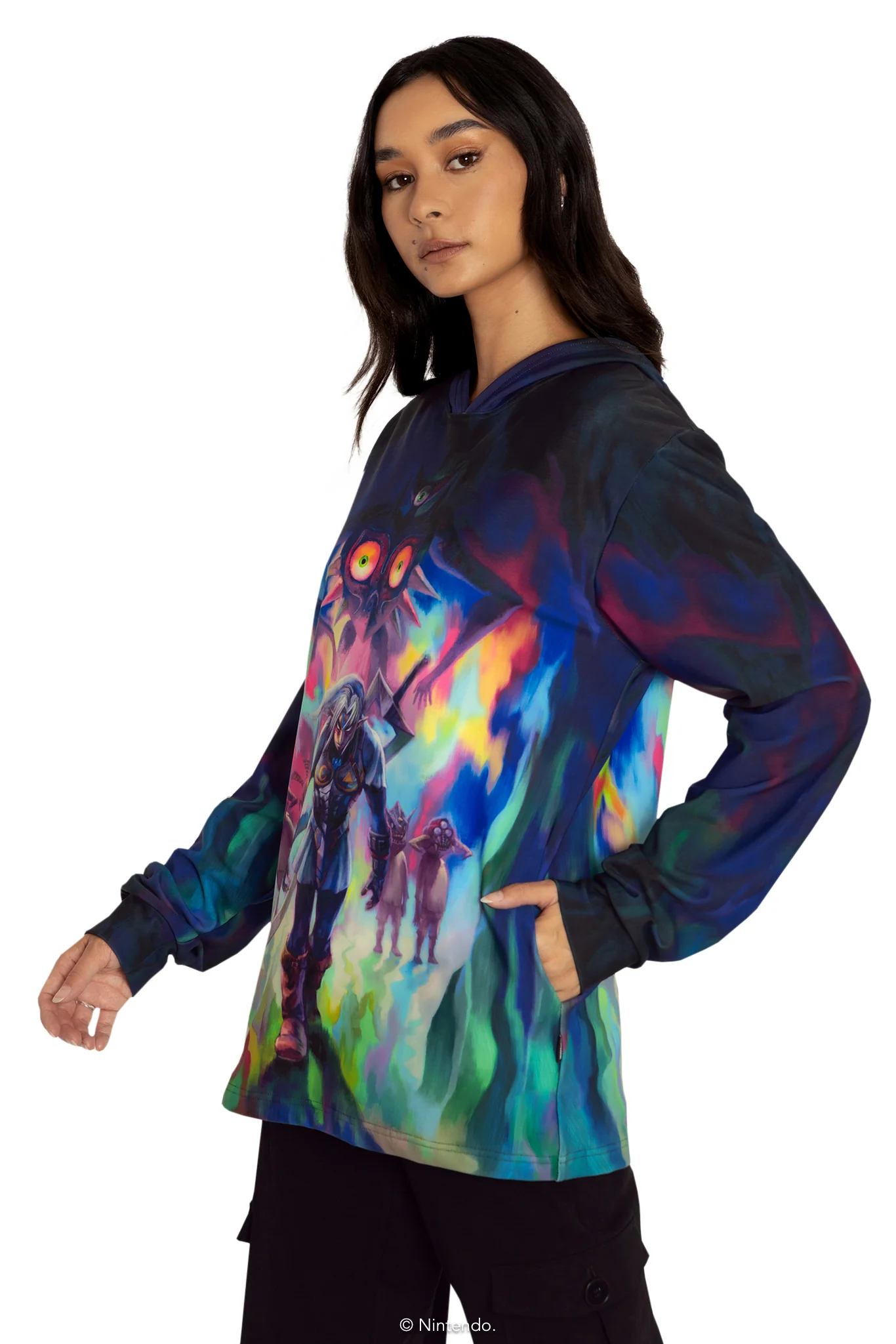 Fierce Deity Link Hoodie Sweater - Image 7