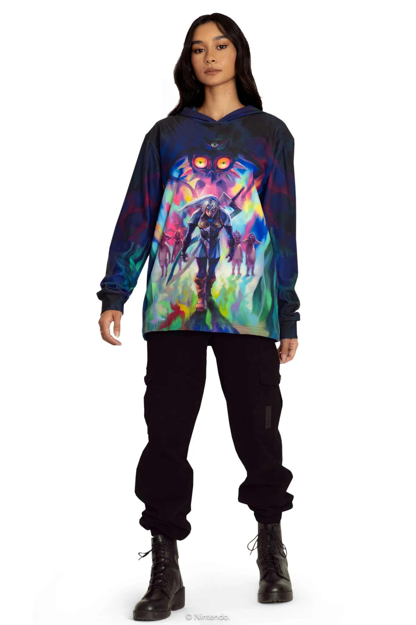 Fierce Deity Link Hoodie Sweater - Image 9