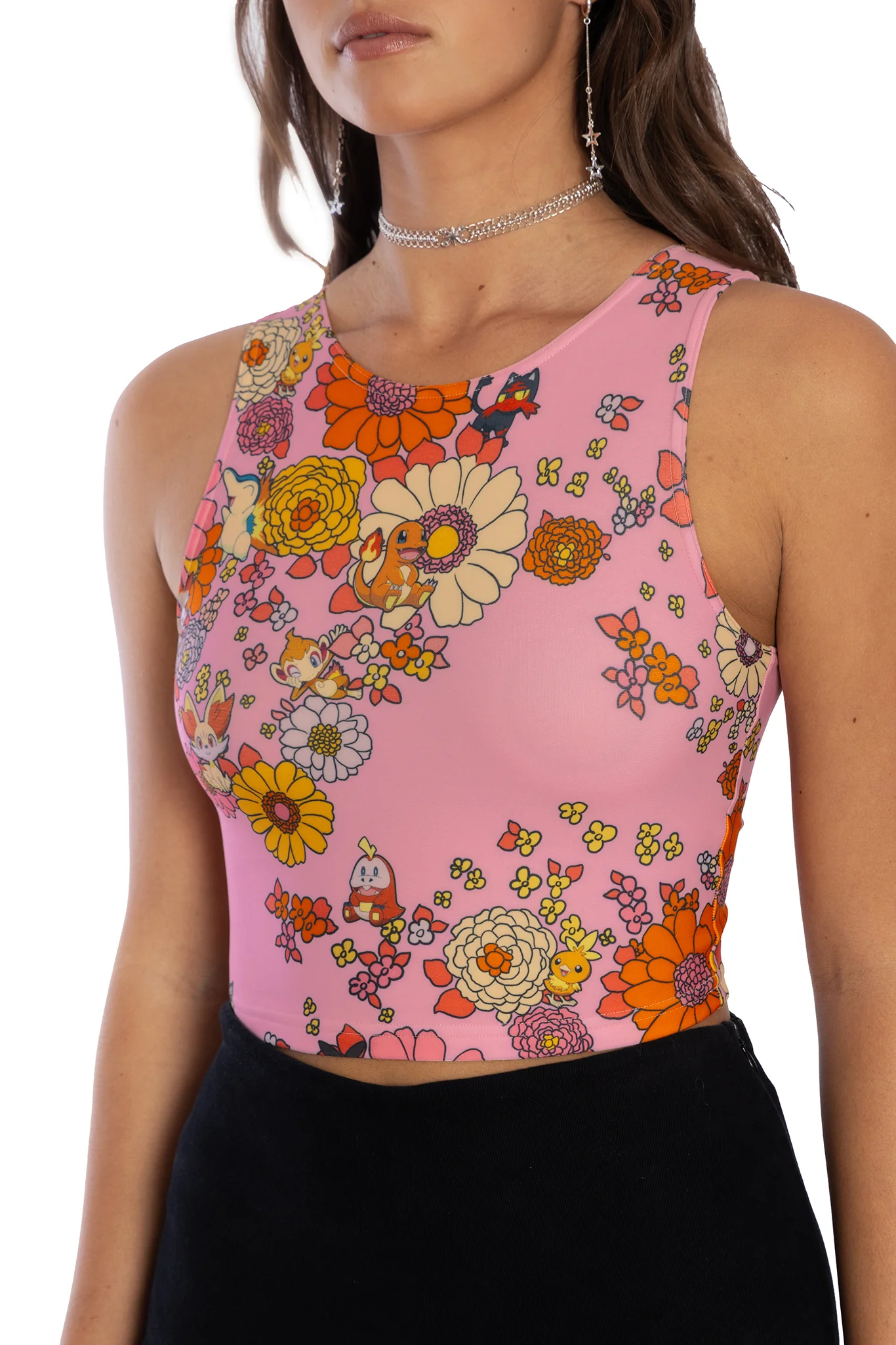 Fire-type Floral Wifey Top - Image 3