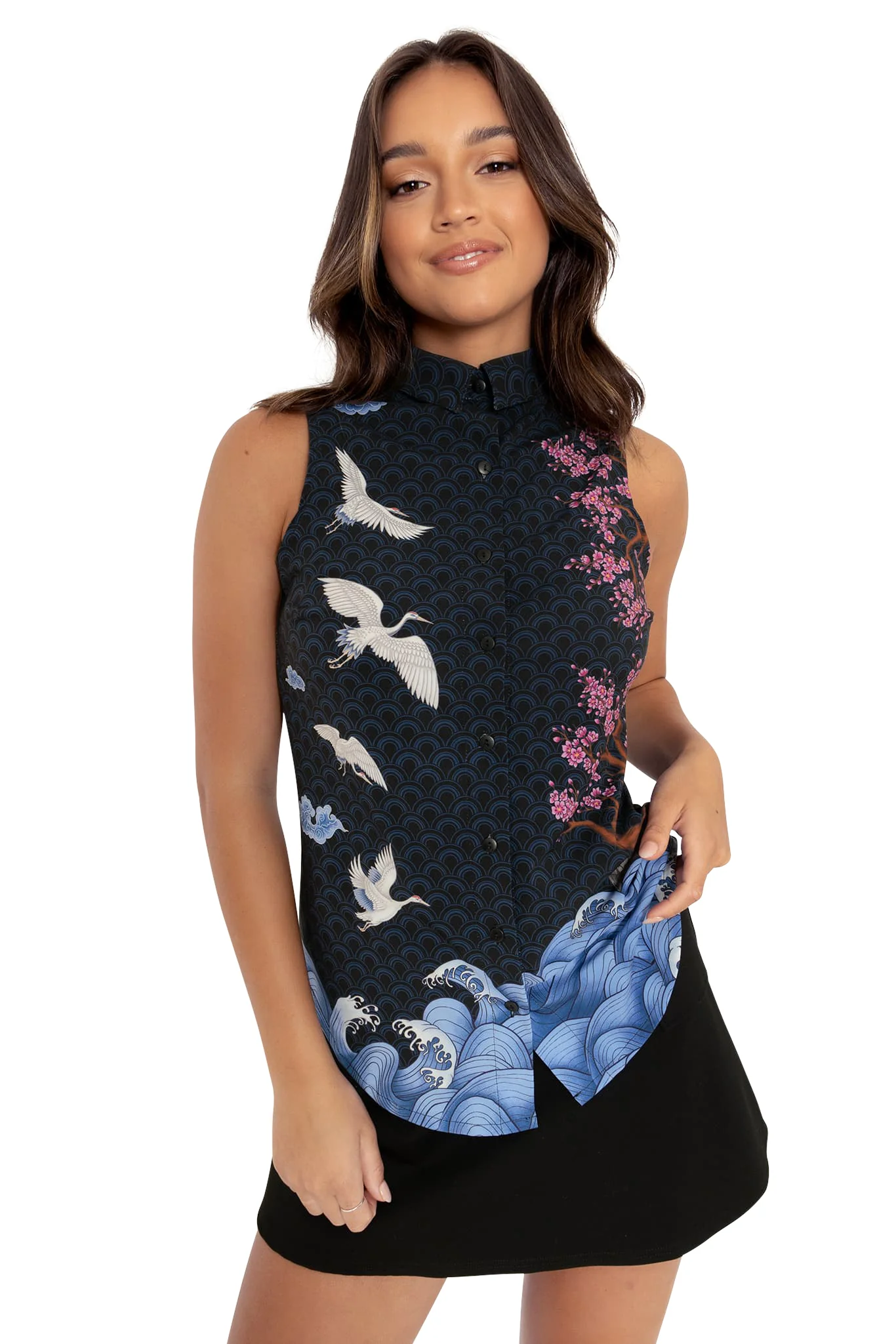 Flight Of Tsuru Business Time Shirt - Image 7