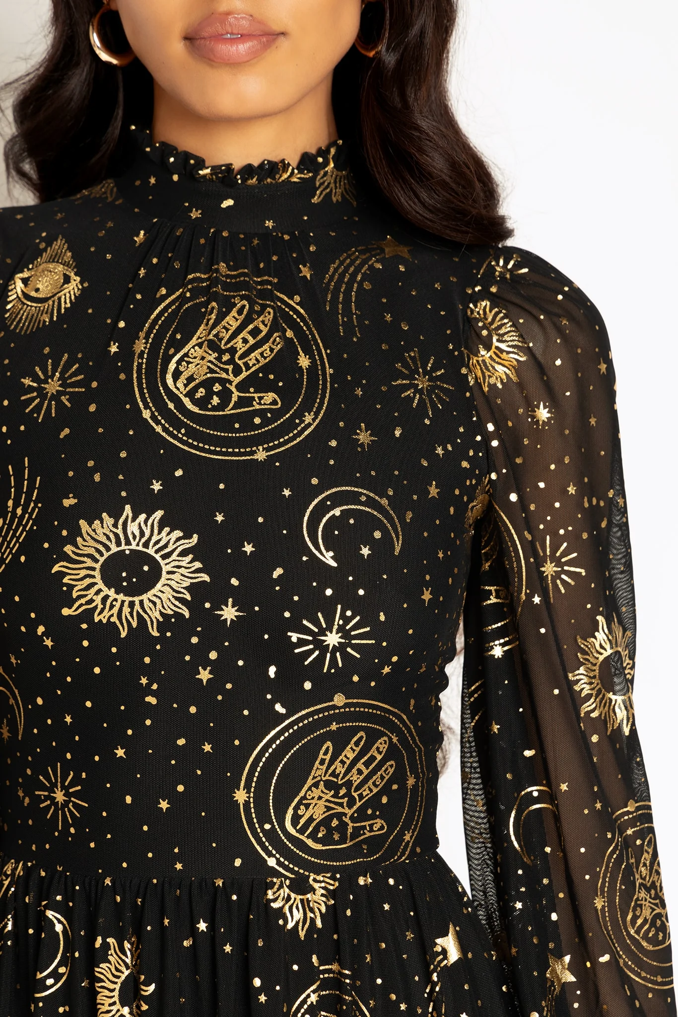 Fortune Teller Sheer Grace Dress - Image 4
