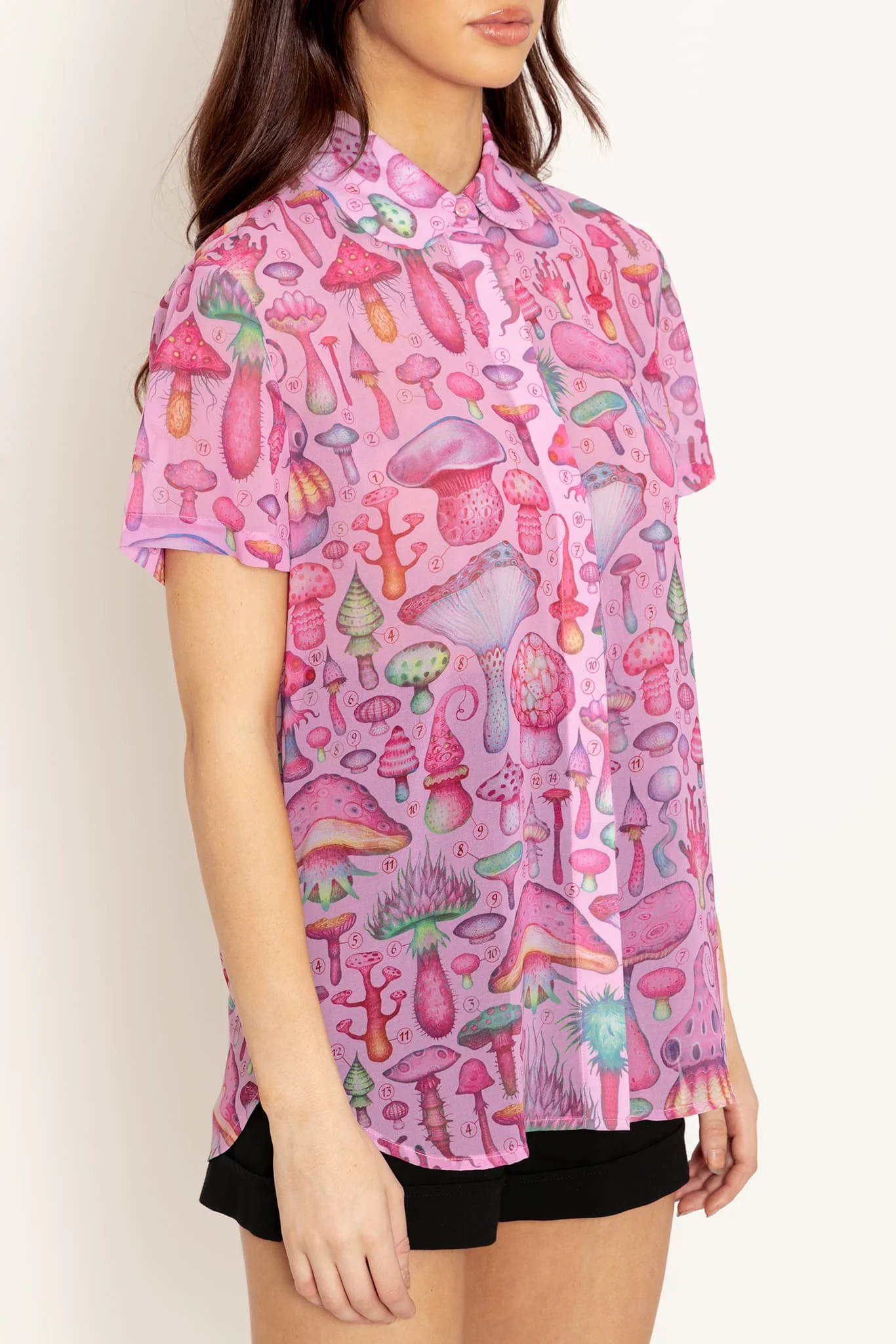 Fungirl Cute As A Button Shirt - Image 4