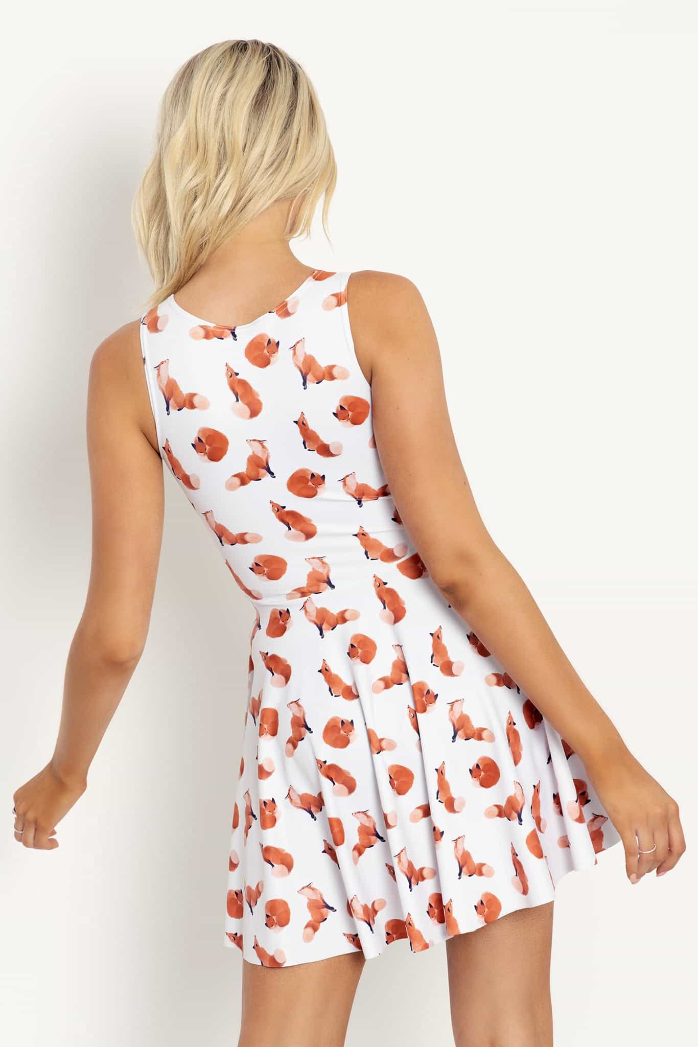 Ghost Foxes Princess Skater Dress - Image 2