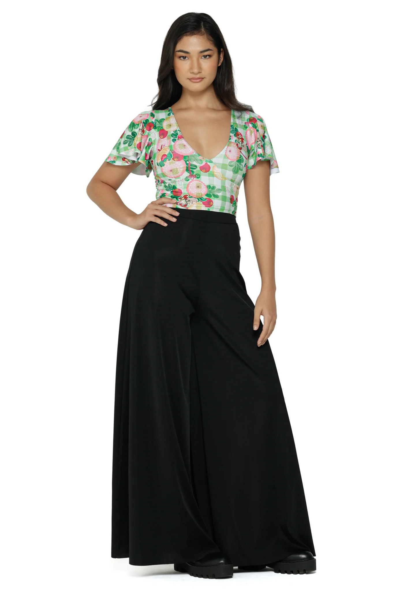Gingham Applin Evolution Rio Marilyn Top - Image 5
