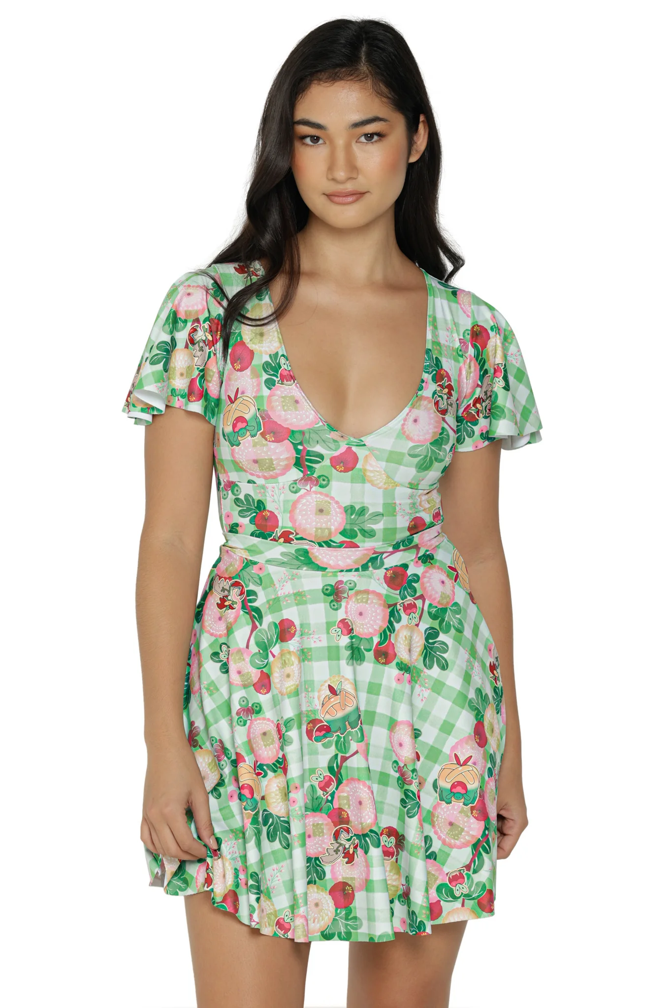 Gingham Applin Evolution Rio Marilyn Top - Image 7