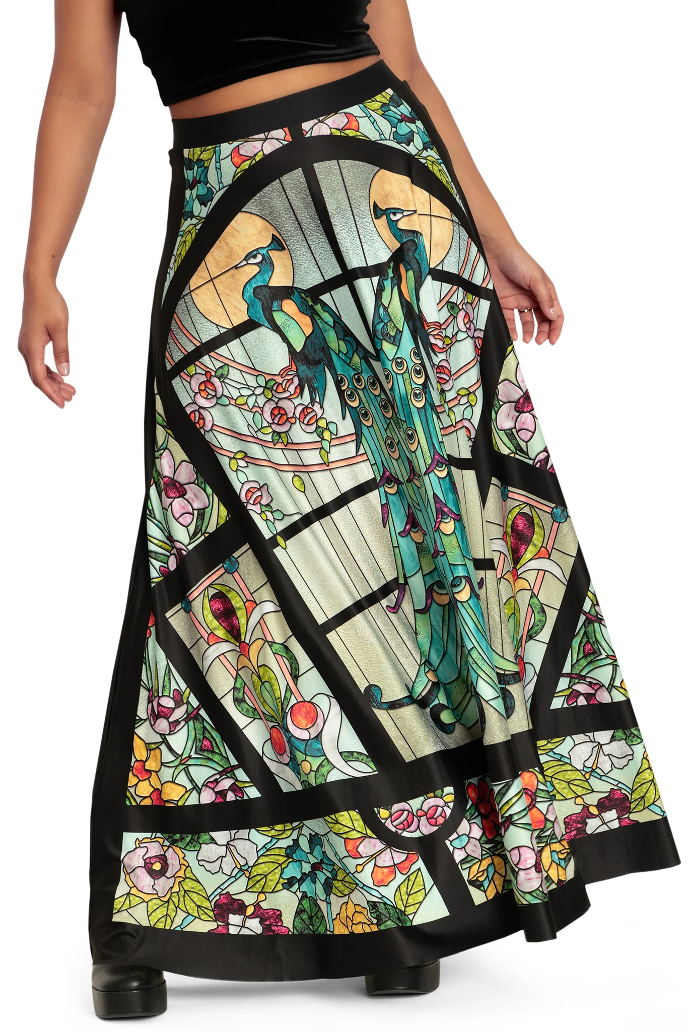 Glass Garden Maxi Skirt - Image 6