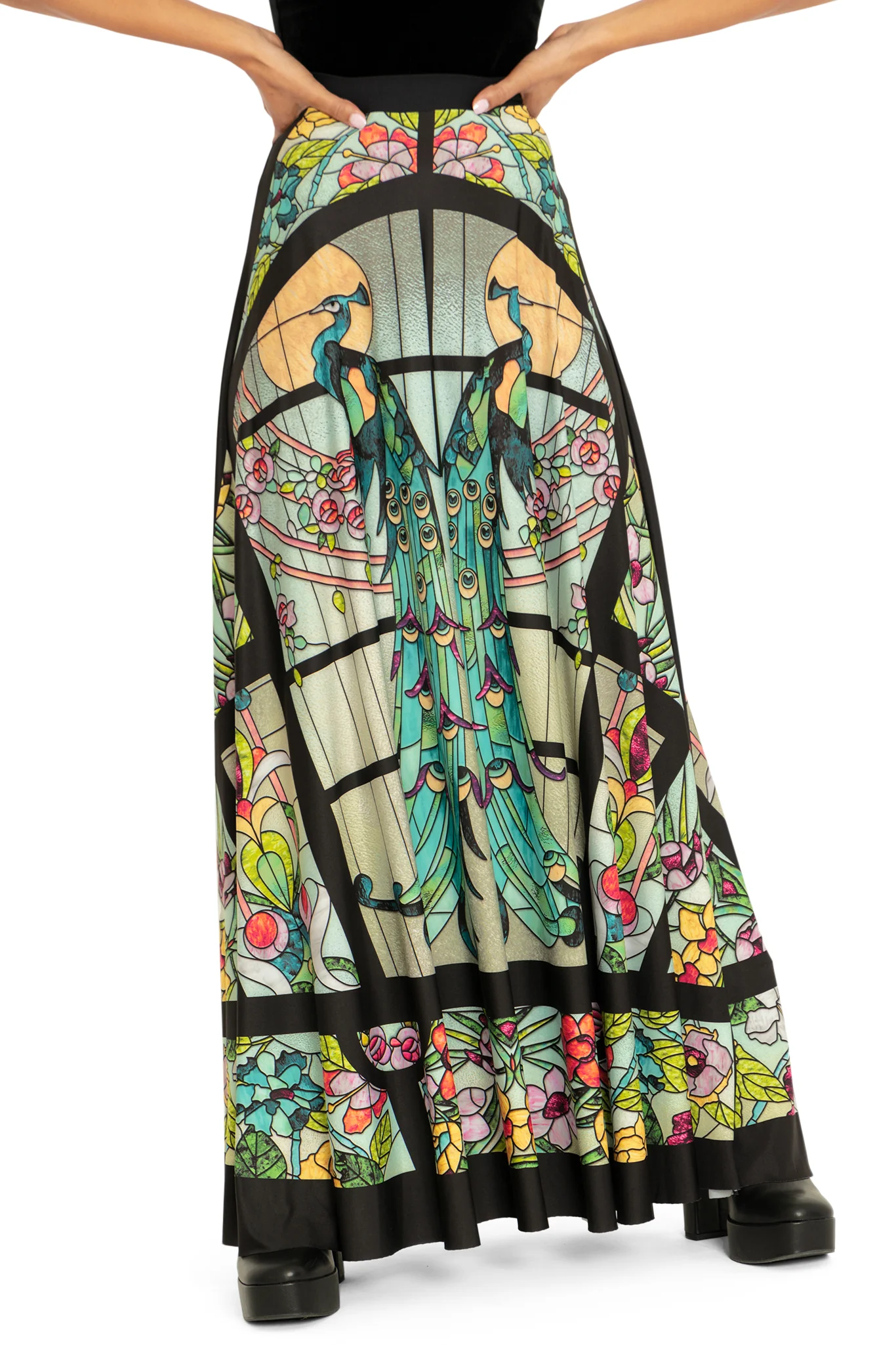 Glass Garden Maxi Skirt - Image 8