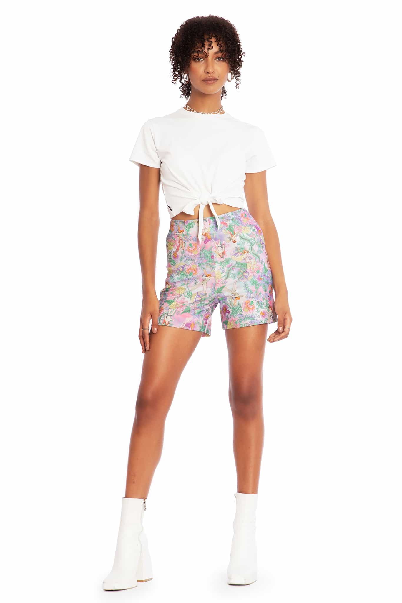 Goble Fairies High Waisted Pocket Shorts - Image 7