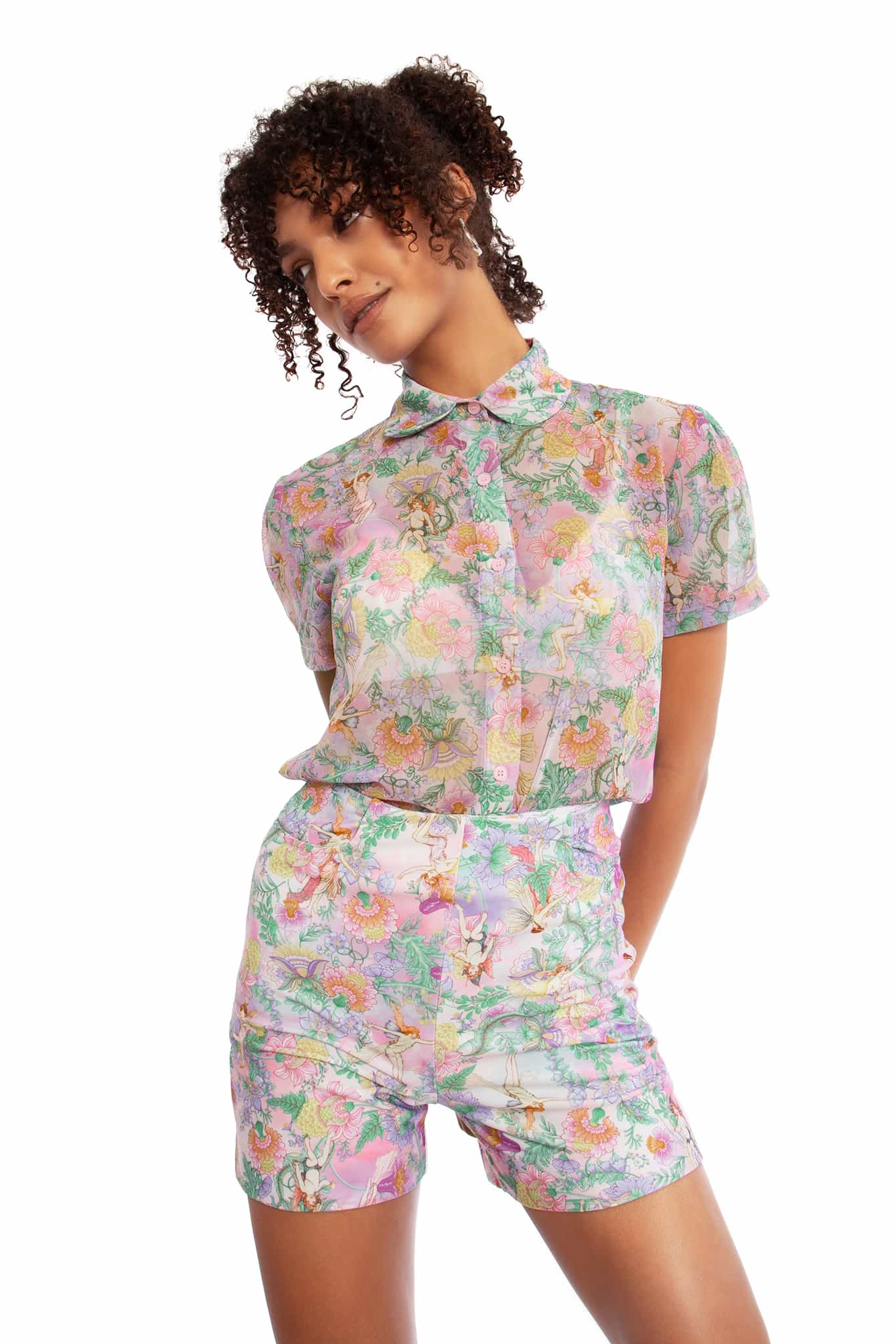Goble Fairies High Waisted Pocket Shorts - Image 8