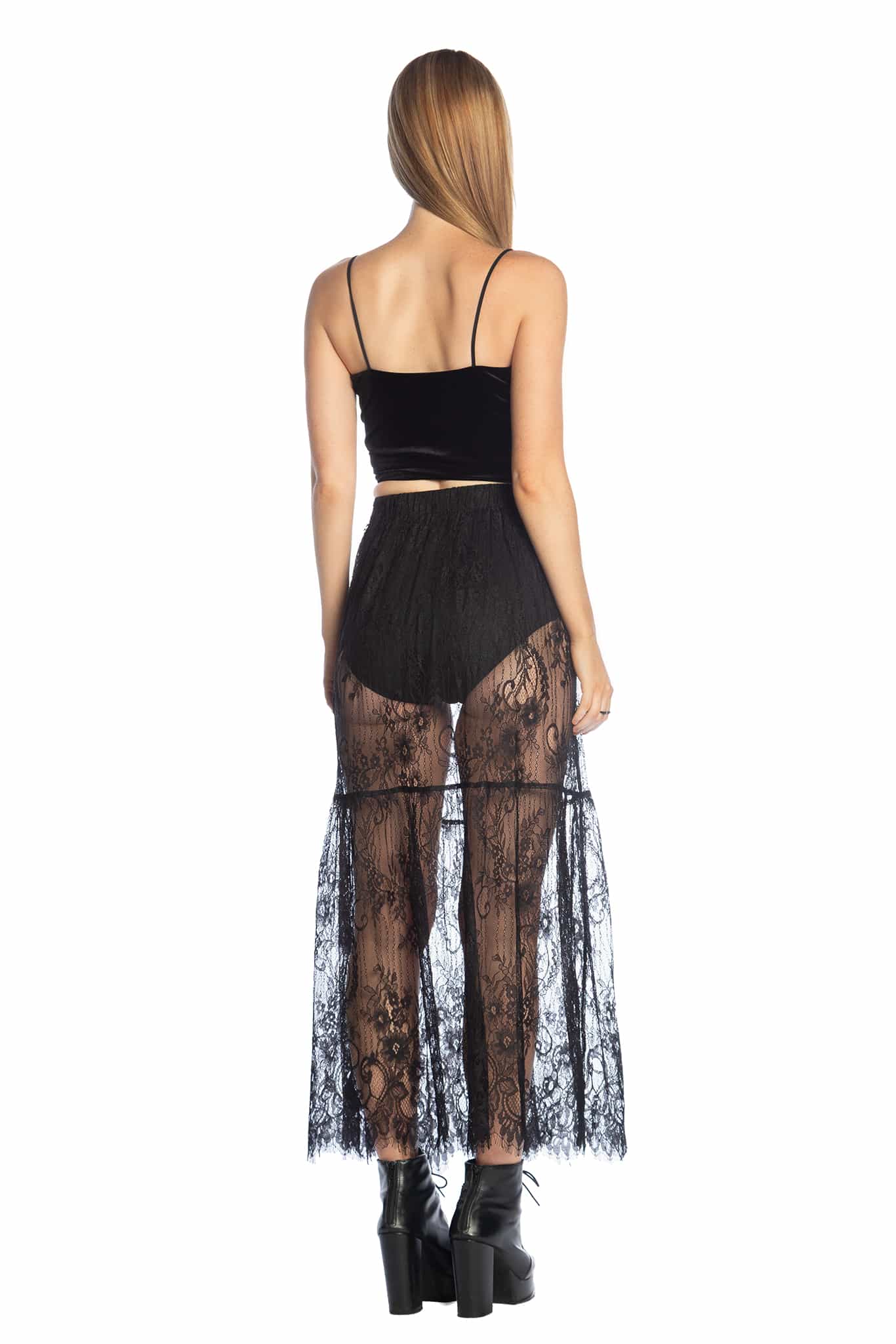 Gossamer Lace Maxi Skirt - Image 4