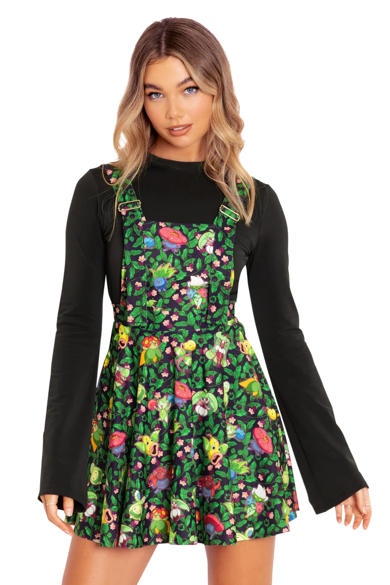 Grass-type Garden Apron Dress