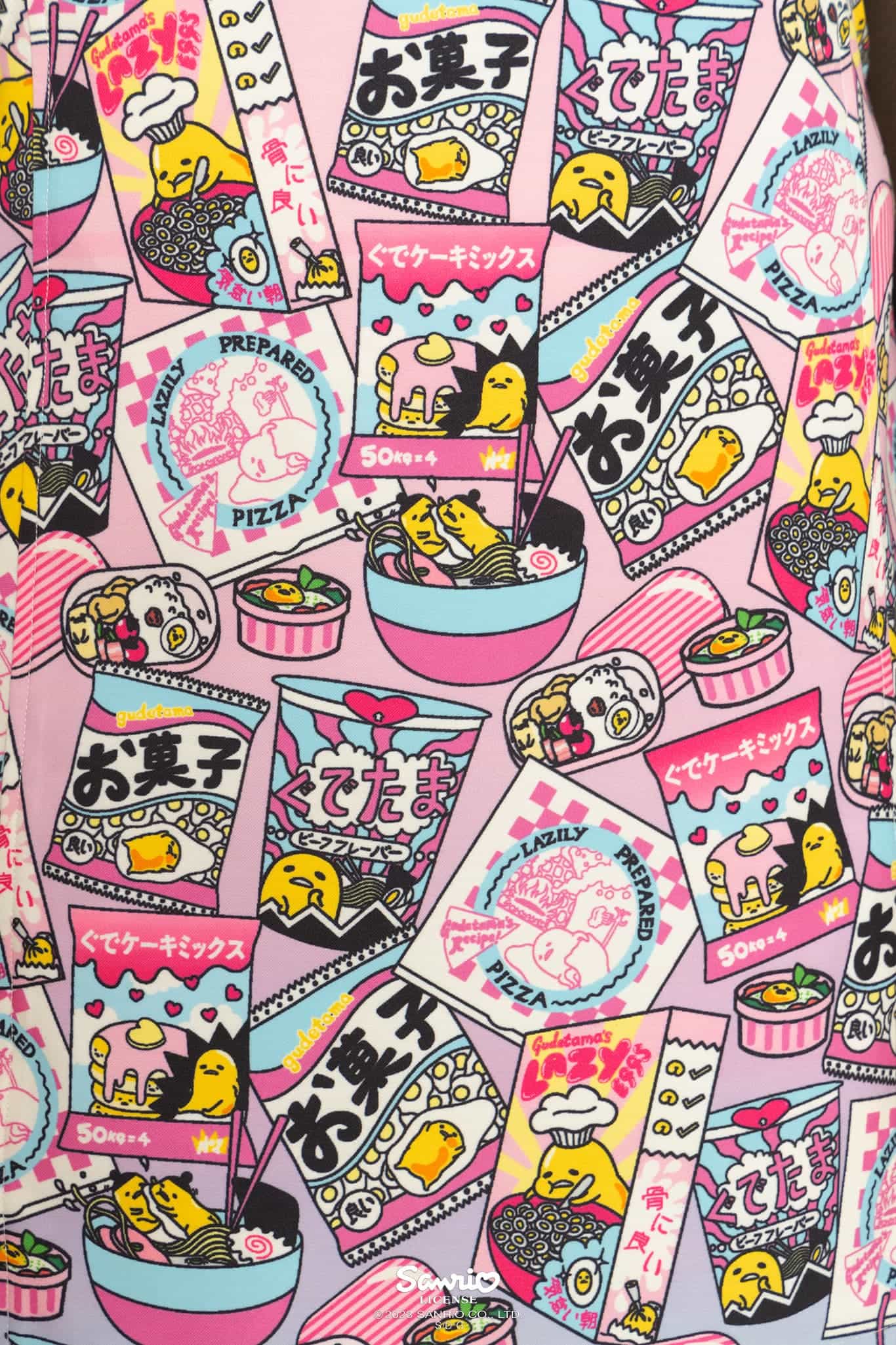 Gudetama Food Pinafore Skort - Image 4