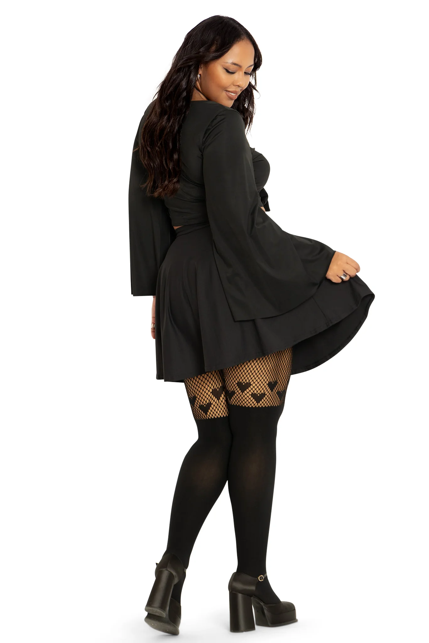 Hearts Suspender Hosiery - Image 5