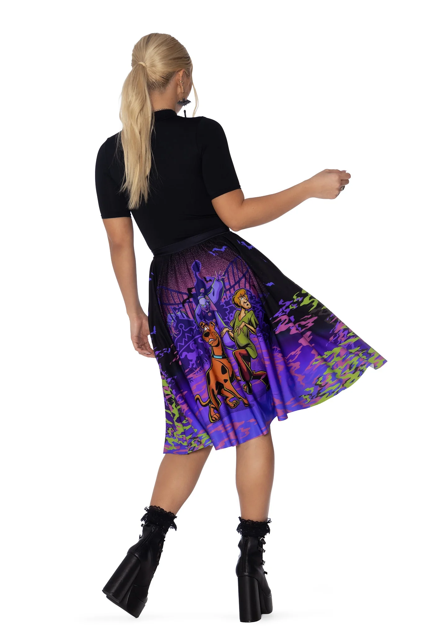 Heebie Jeebiesville Pocket Midi Skirt - Image 2
