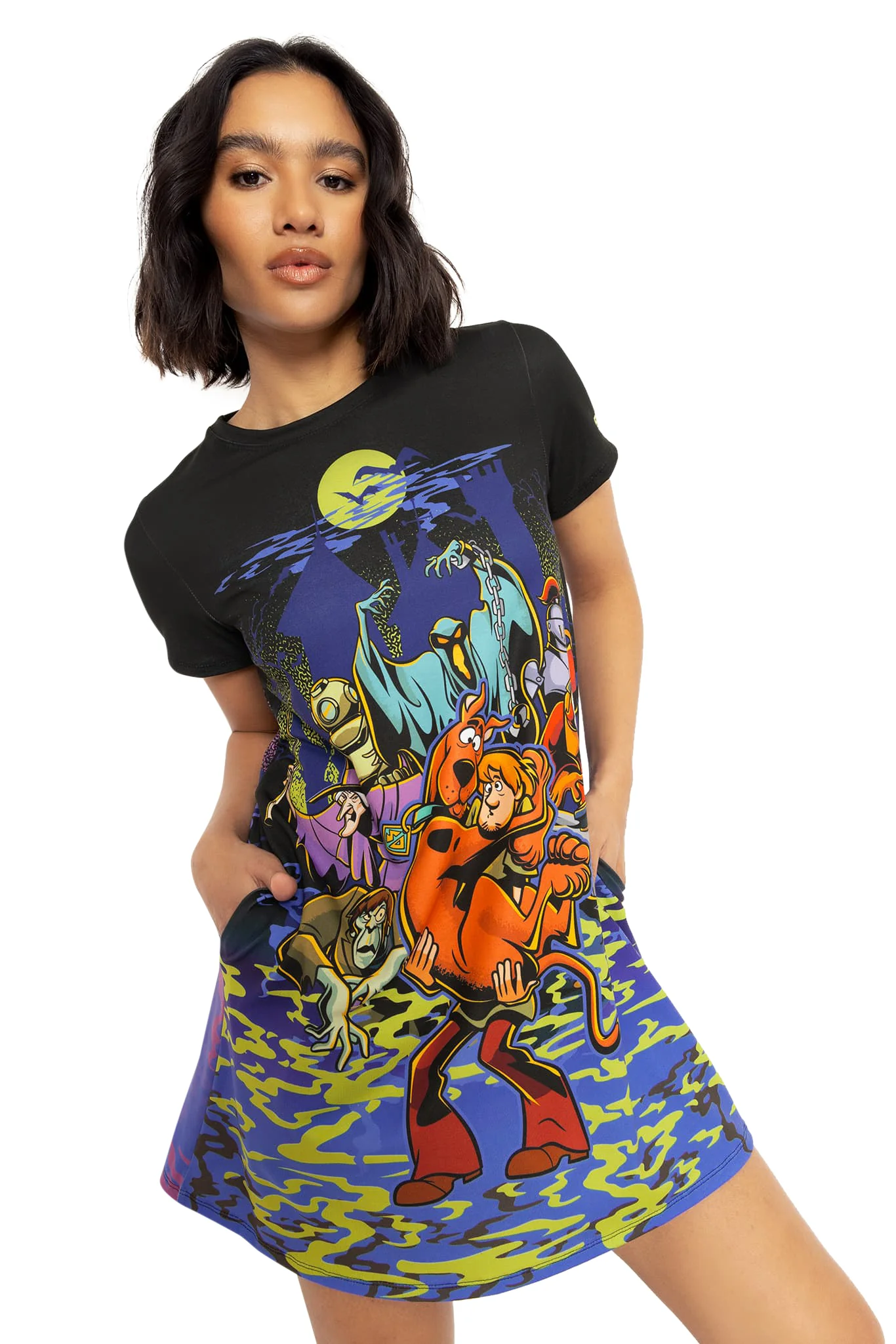 Heebie Jeebiesville Swing Tee Dress - Image 7