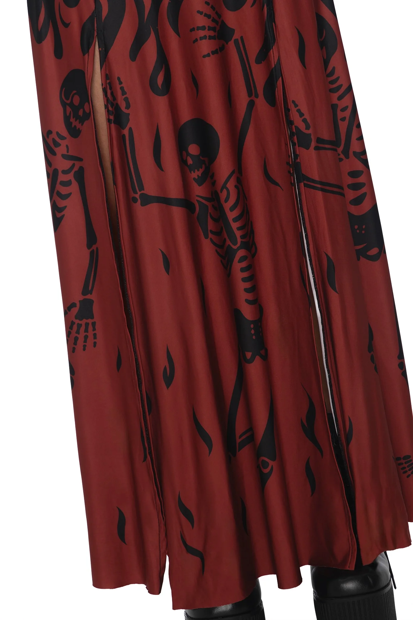 Hellfire Cold Shoulder Maxi Dress - Image 5