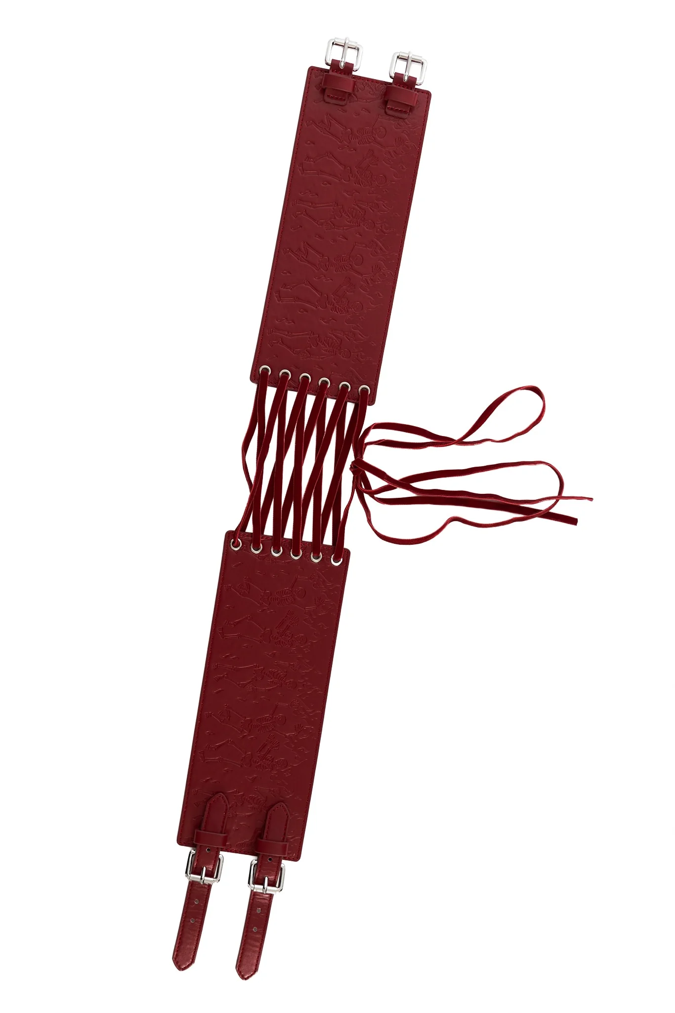 Hellfire Tie It Up Corset Belt - Image 3