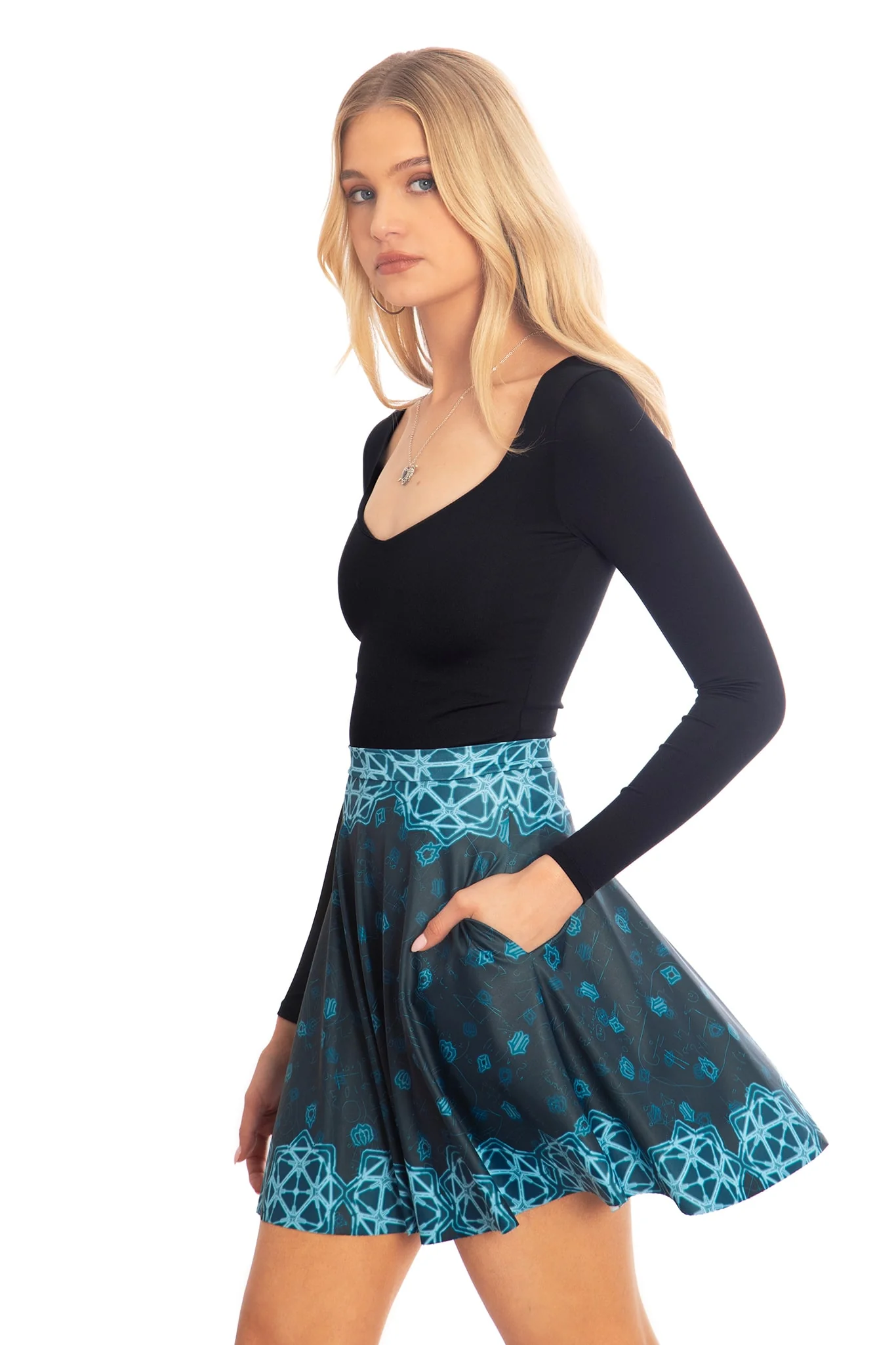 Hexcore Pocket Skater Skirt - Image 4