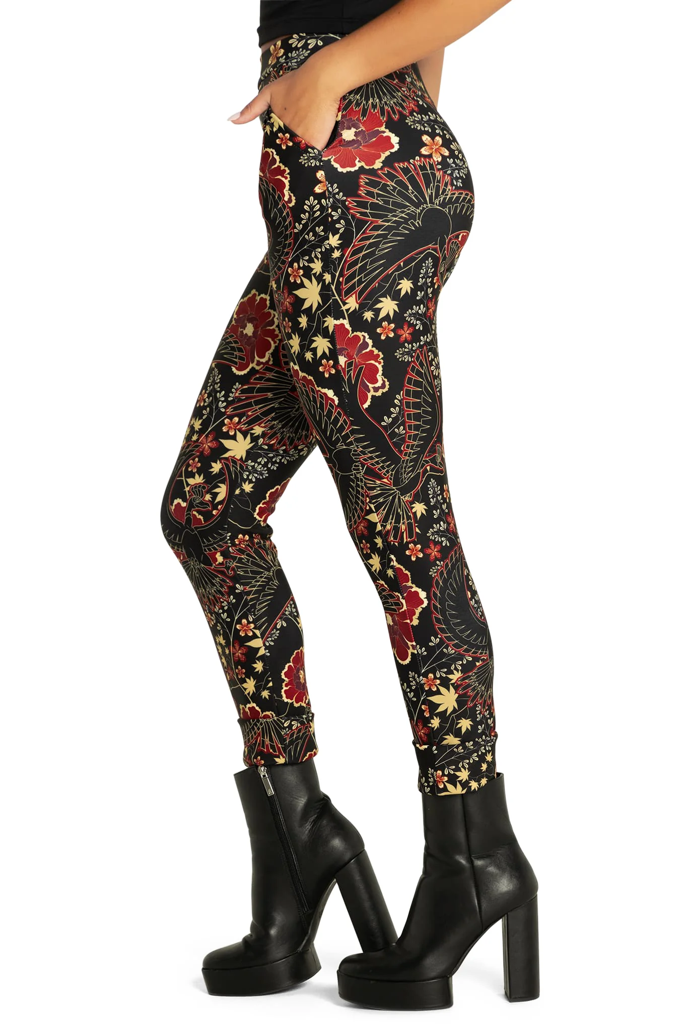 Ho-Oh Wallpaper Cuffed Pants - Toastie Original - Image 4