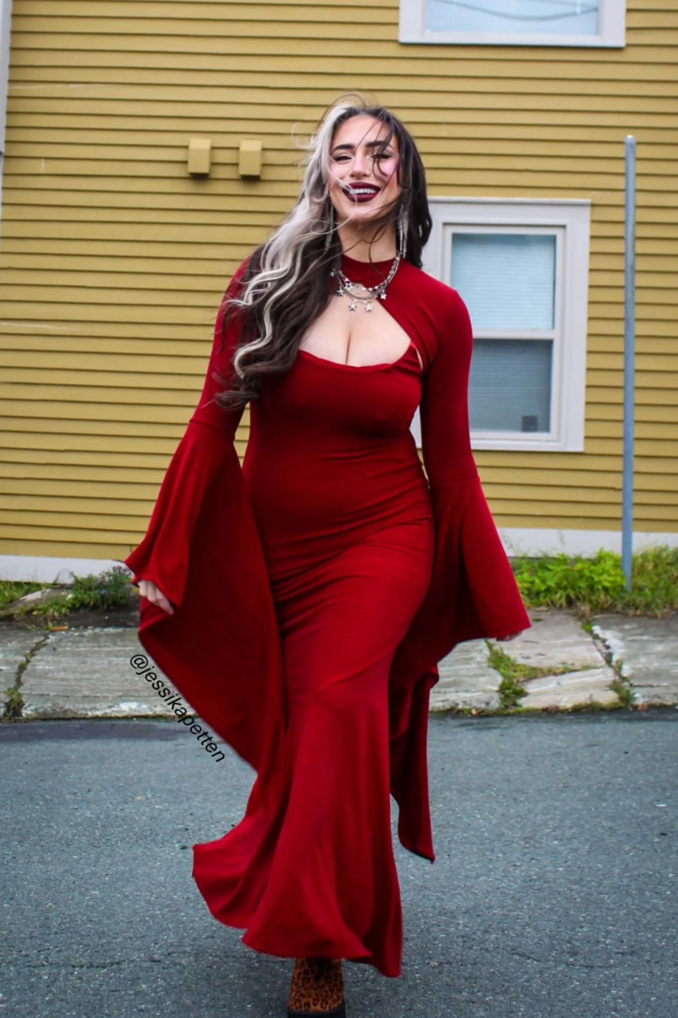 Holiday Party Mrs Addams Dress - Image 2