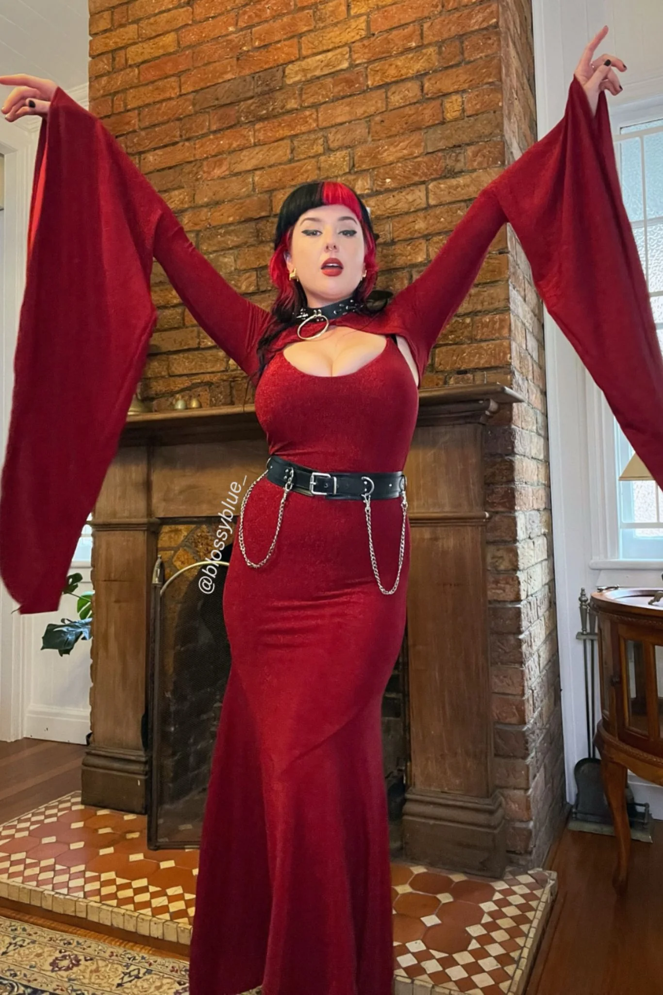 Holiday Party Mrs Addams Dress - Image 5