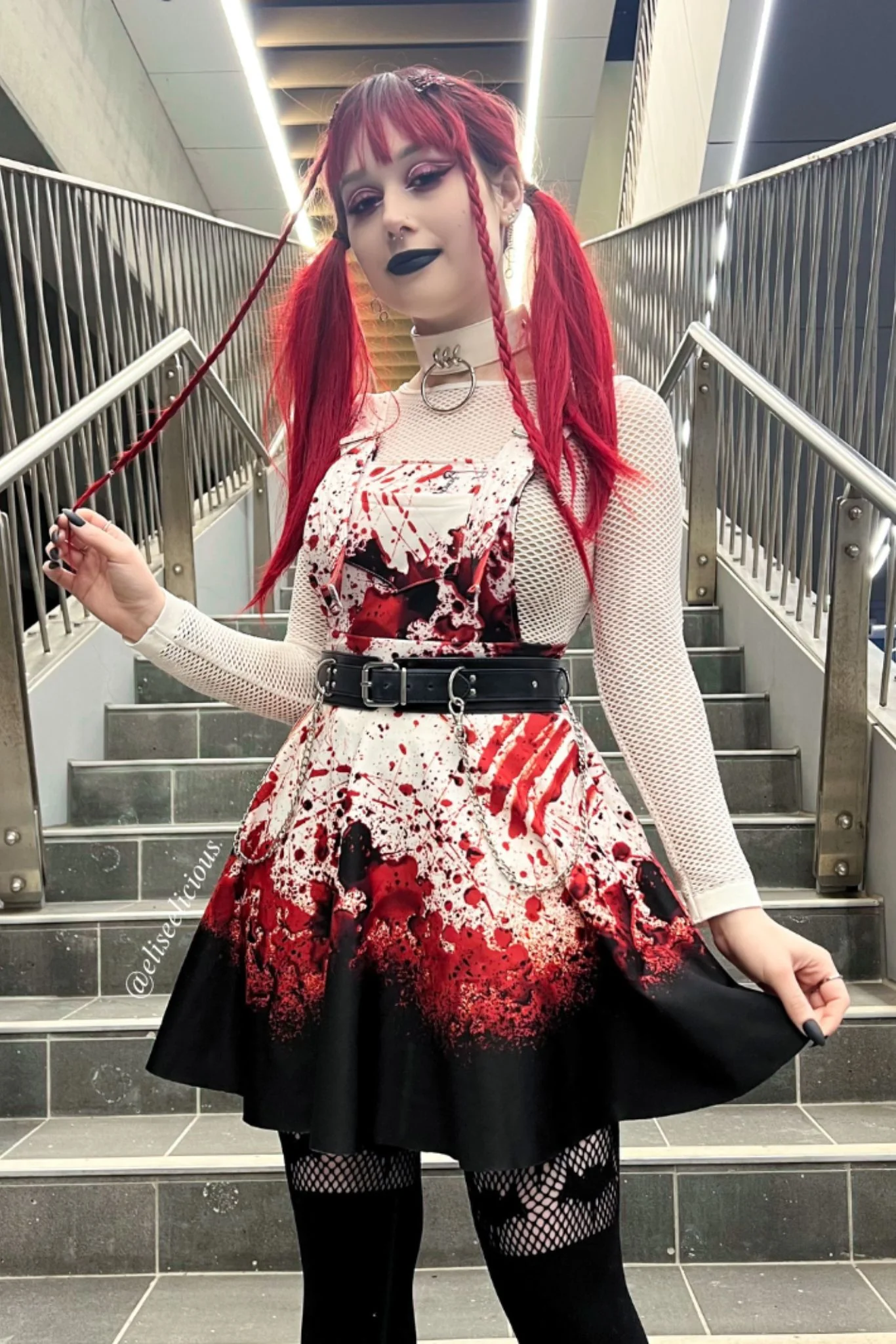 Horror Nurse Apron Dress - Image 5