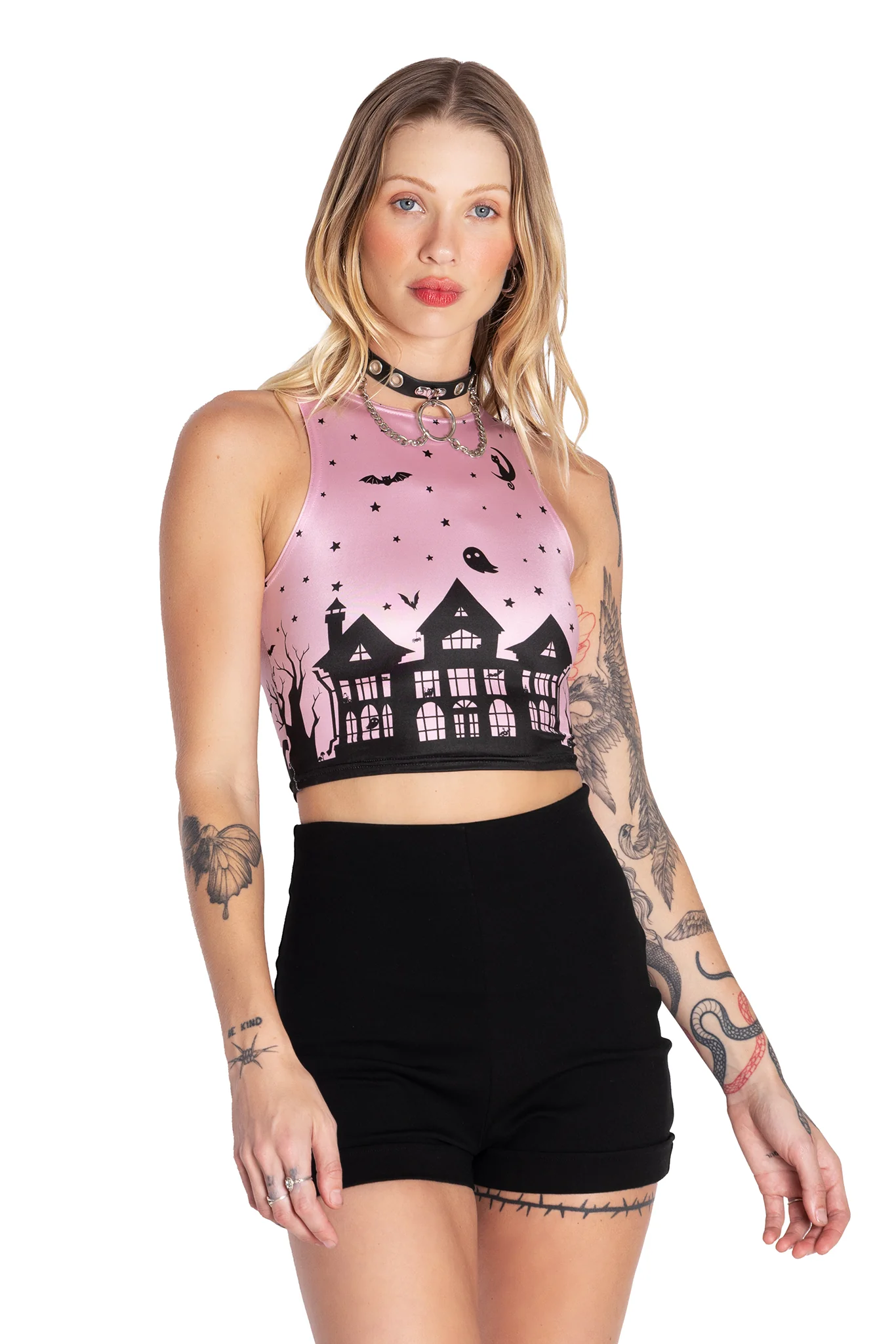 House Of Haunts Racer Top - Image 4