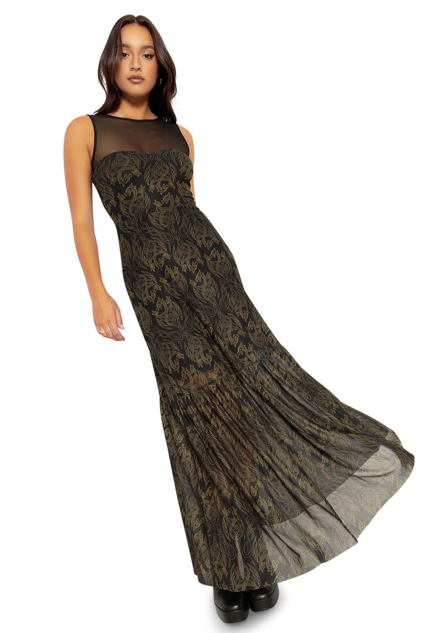 House Of The Dragon Sweetheart Maxi Dress - Image 5