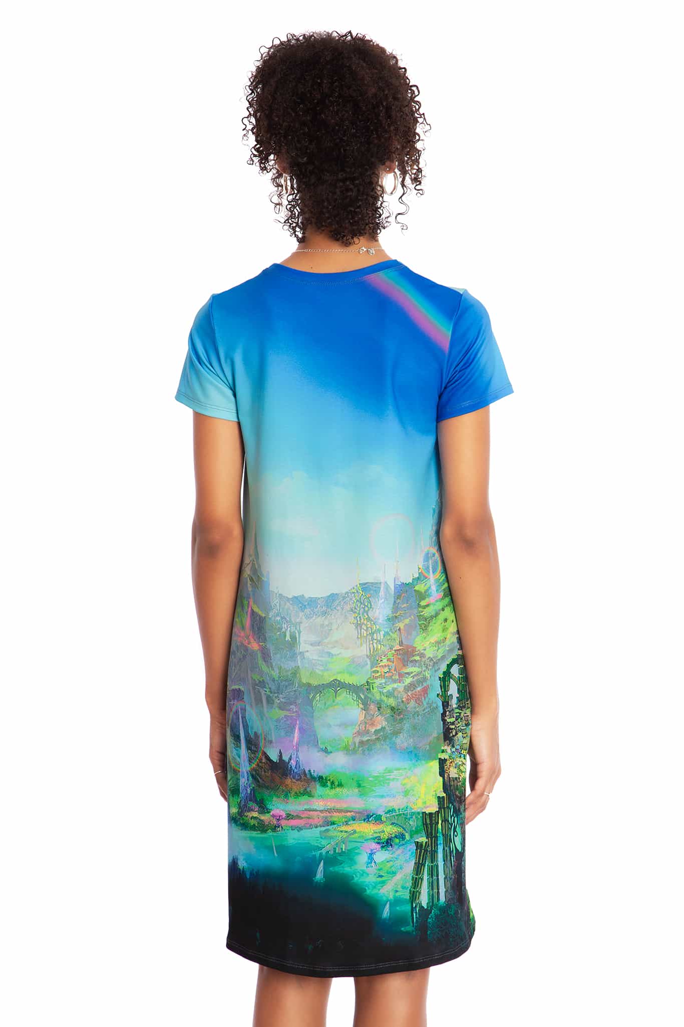 Il Mheg Longline Swing Tee Dress - Image 2