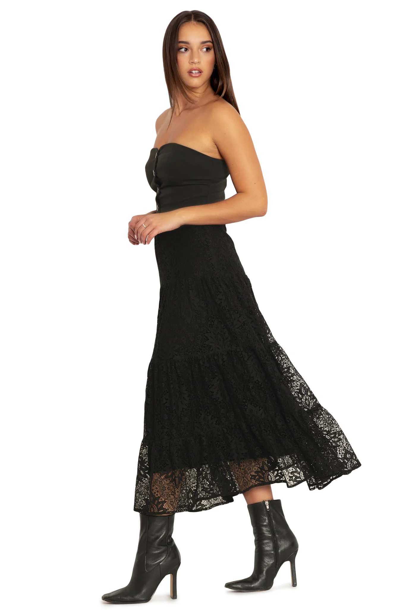 Immortal Lace Tier Midaxi Skirt - Image 6