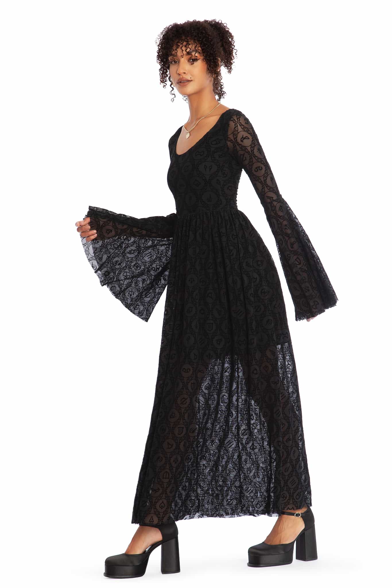 Job Icons Spectre Maxi Dress - Image 6