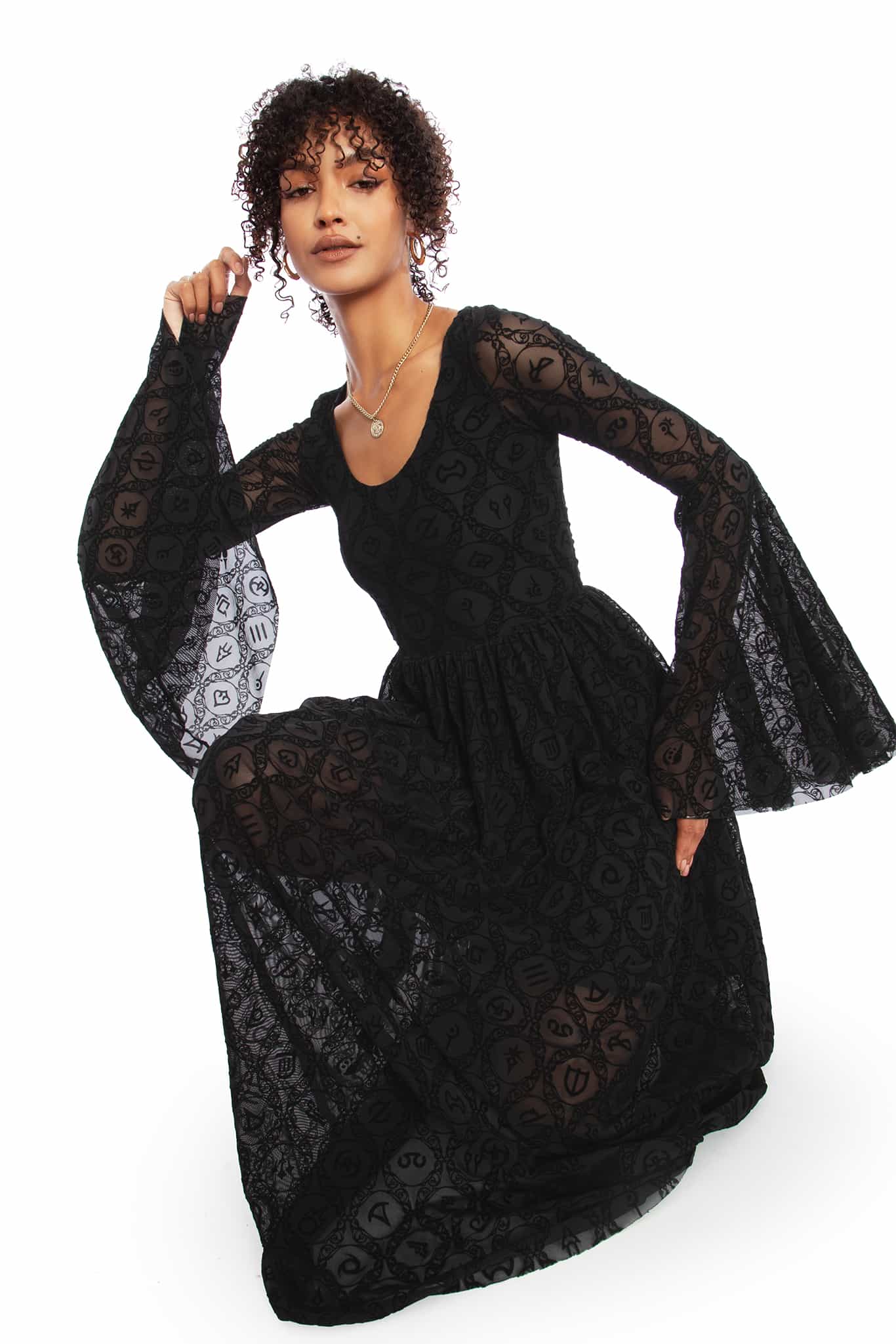 Job Icons Spectre Maxi Dress - Image 8