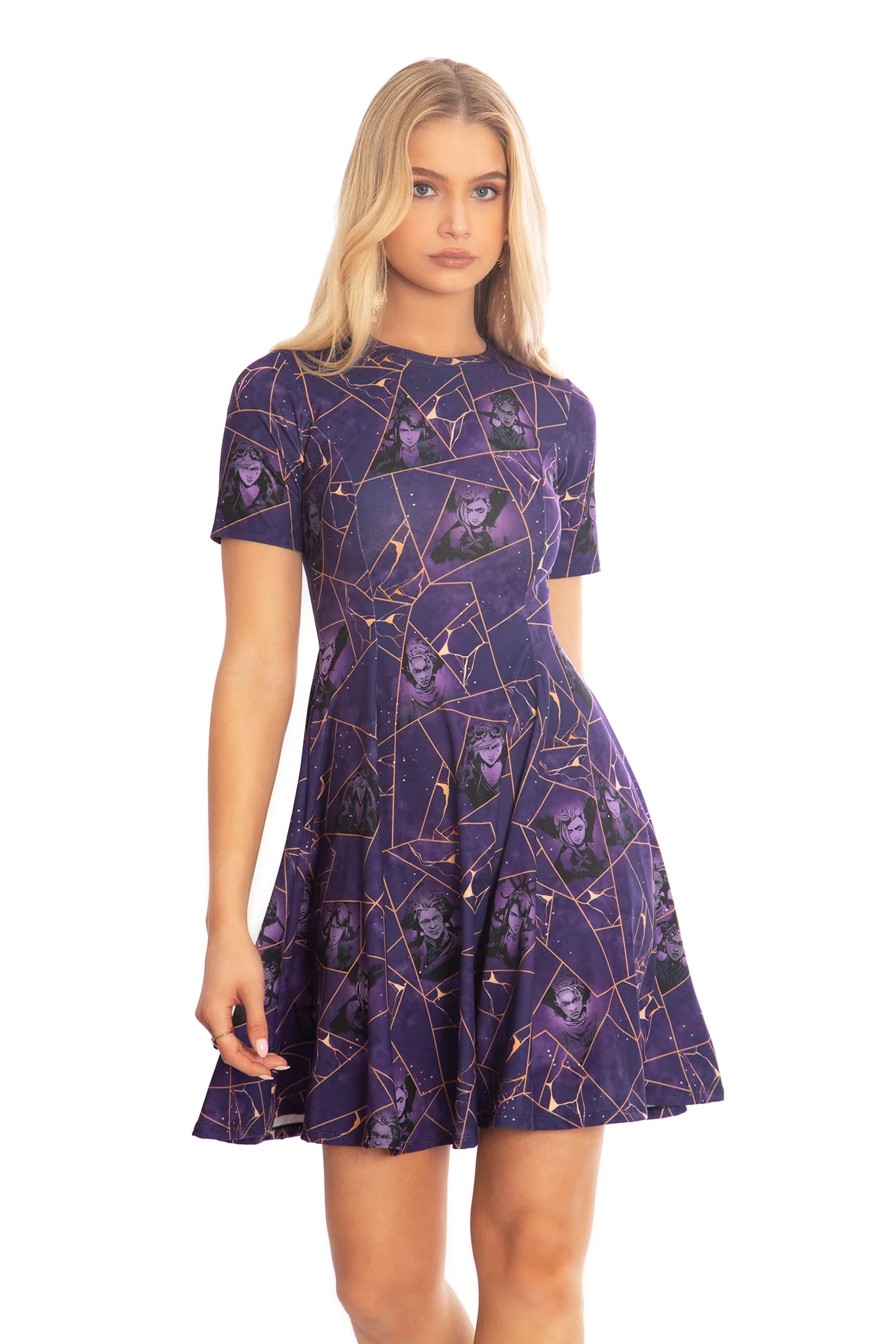 Kintsugi Longline Evil Tee Dress - Image 6