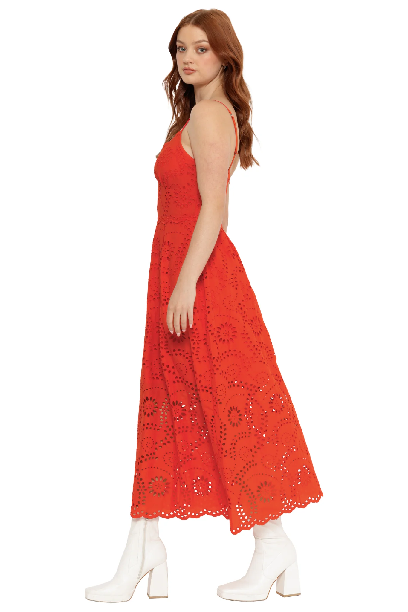 Kiss Me Eyelet Maxi Dress - Image 4