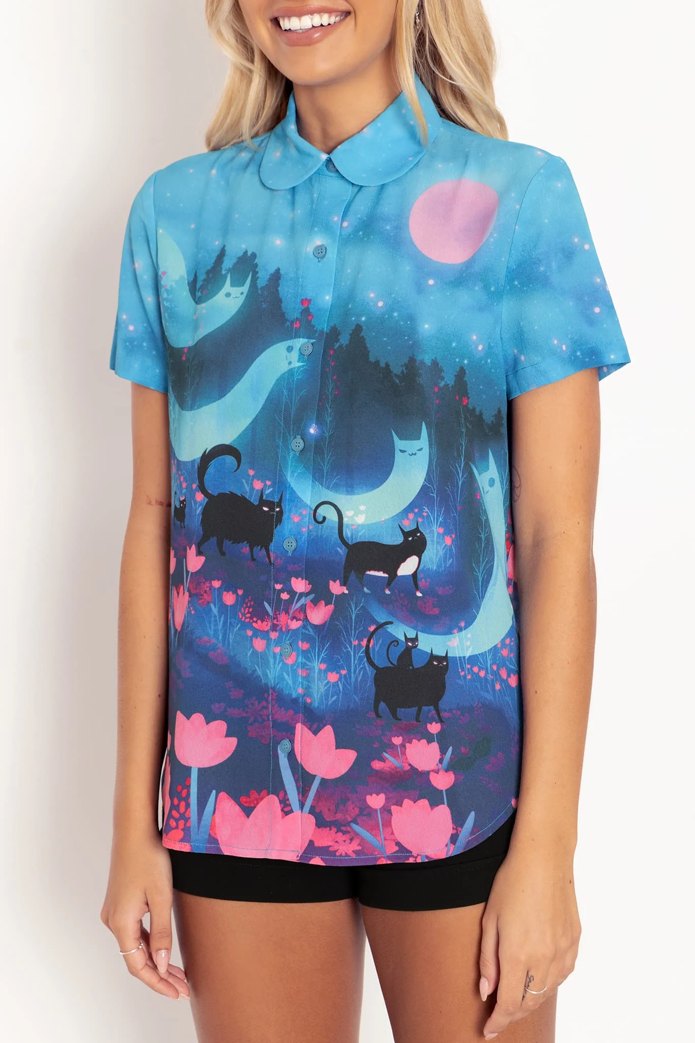 Kitty Parade Cute As A Button Shirt - Image 4