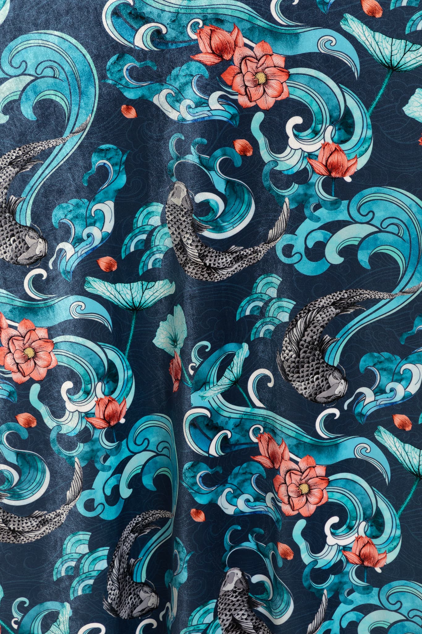 Koi Waters Velvet Maxi Jacket - Image 4