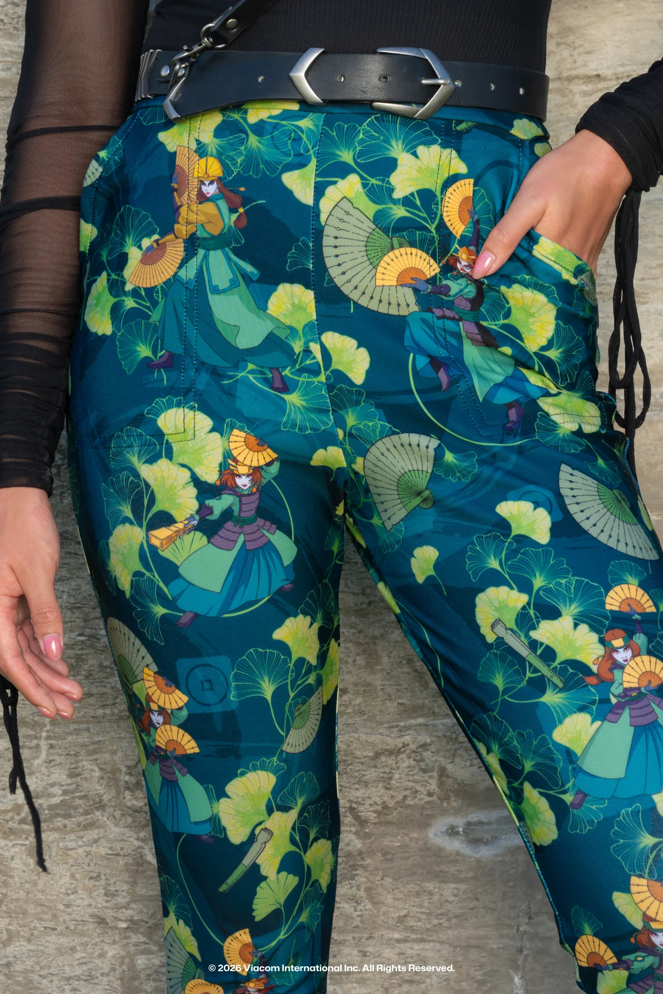 Kyoshi Warrior Cuffed Pants - Image 4