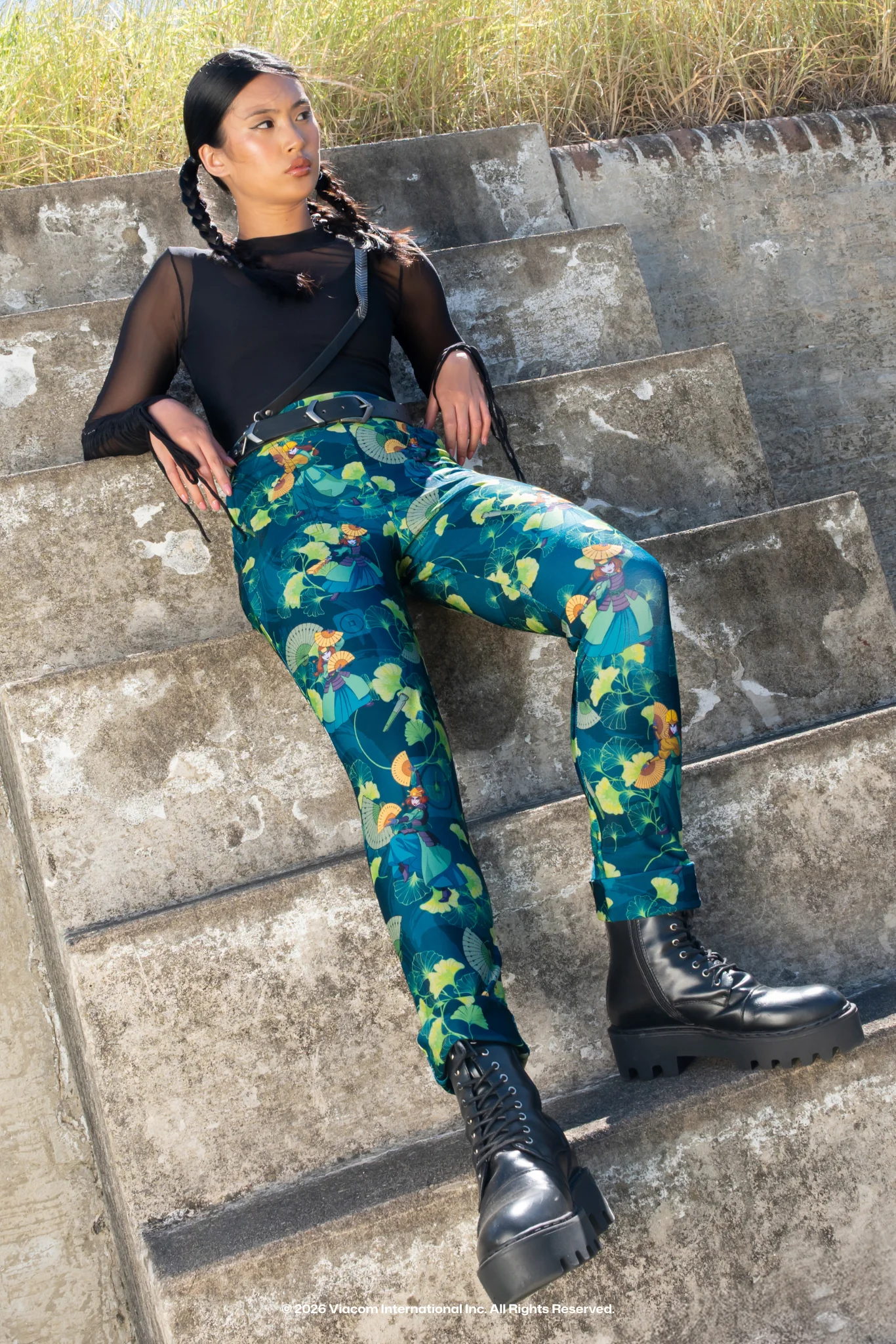 Kyoshi Warrior Cuffed Pants - Image 5