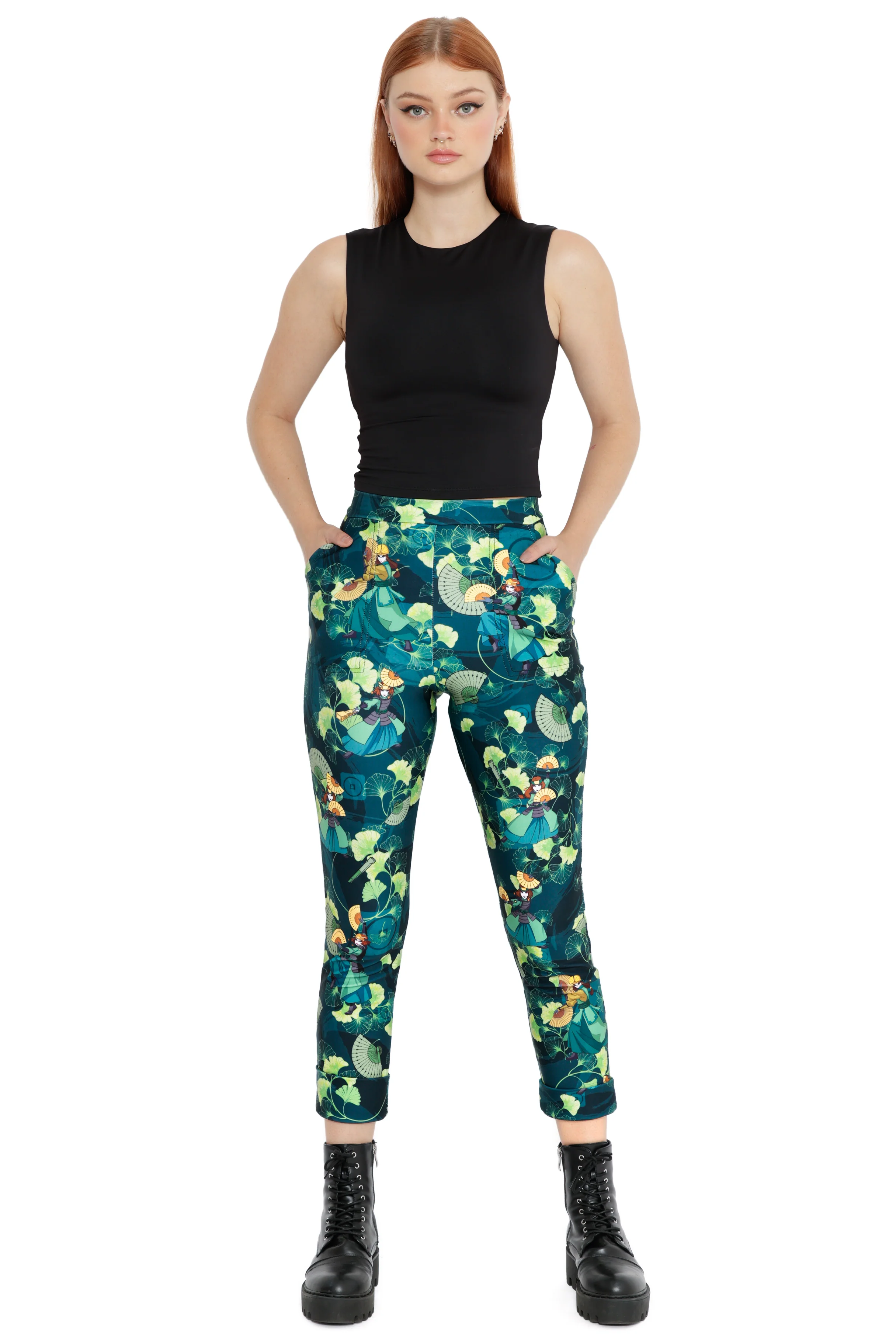 Kyoshi Warrior Cuffed Pants - Image 9